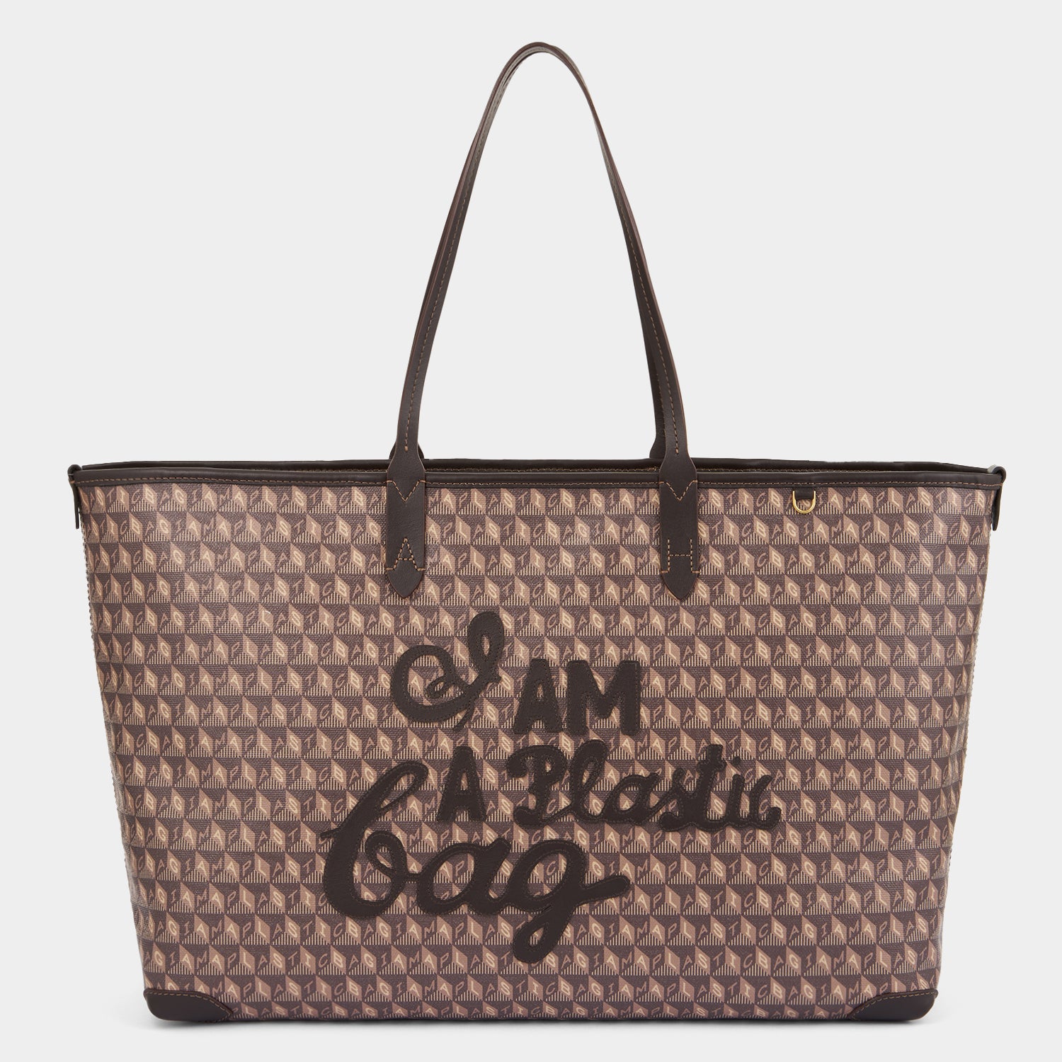 I Am A Plastic Bag Zipped Motif Tote Anya Hindmarch UK