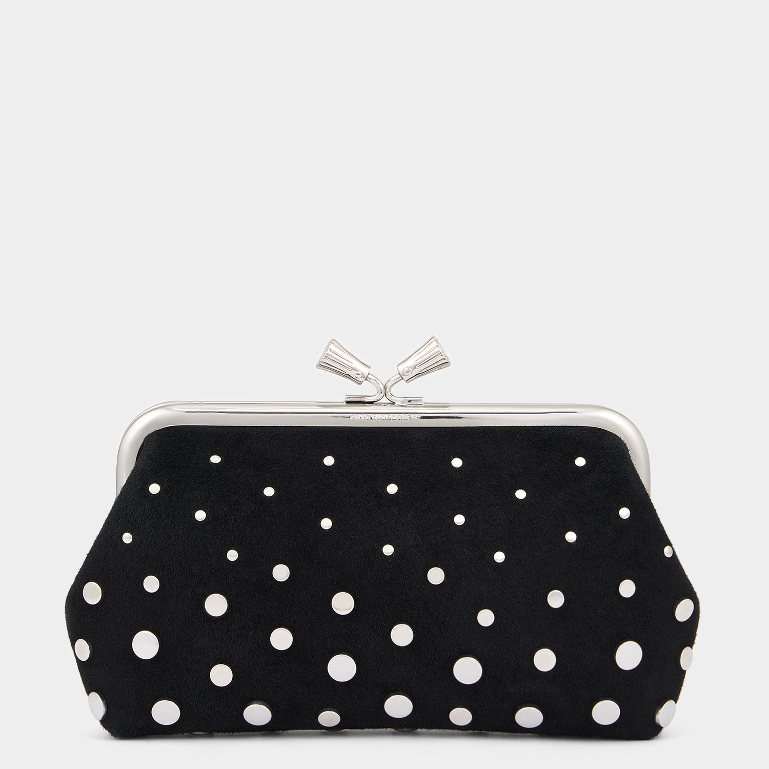 Polka dot clutch on sale