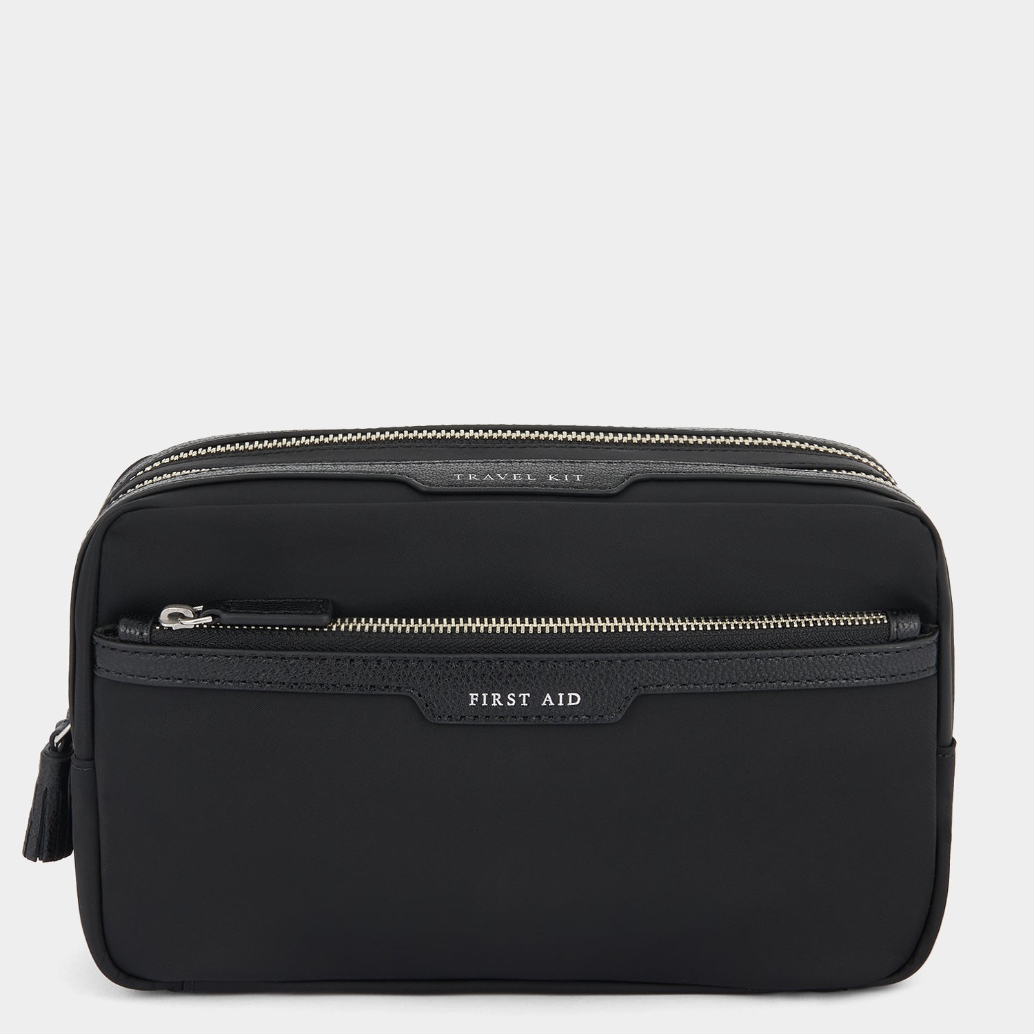 Travel Kit Pouch -

          
            Regenerated ECONYL® in Black -
          

          Anya Hindmarch UK
