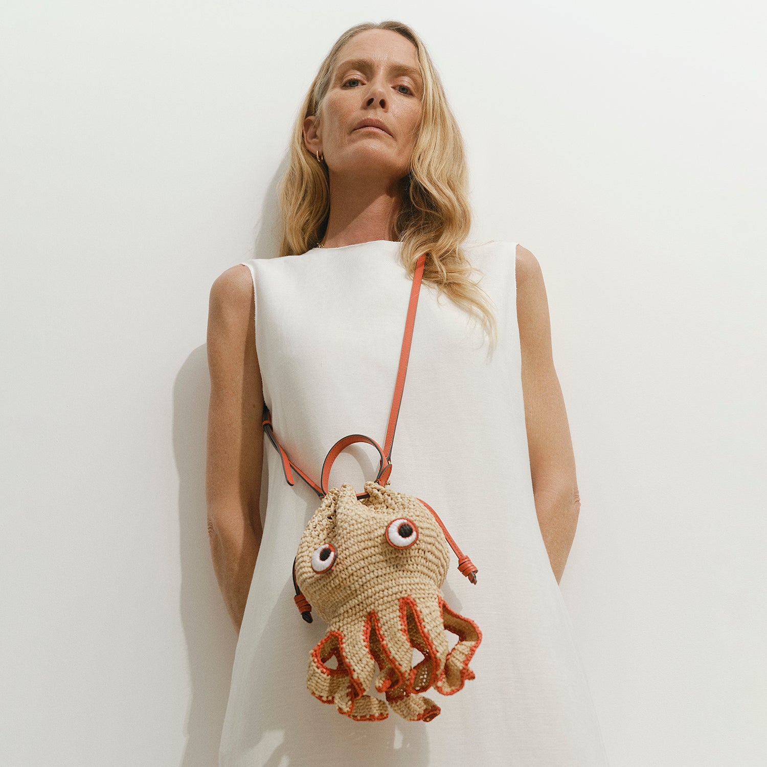 Octopus Cross-body -

          
            Raffia in Natural -
          

          Anya Hindmarch UK
