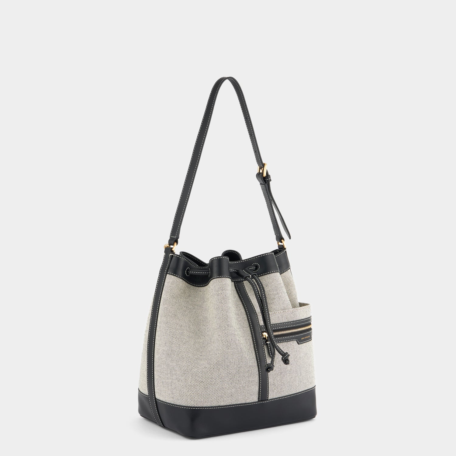 Pocket Bucket Bag -

          
            Canvas in Salt and Pepper -
          

          Anya Hindmarch UK
