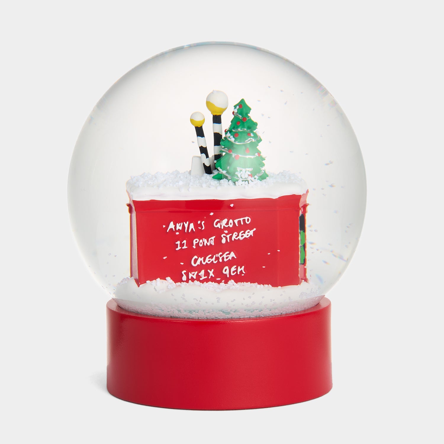 Anya's Grotto Snow Globe -

          
            Glass in Red/Clear -
          

          Anya Hindmarch UK
