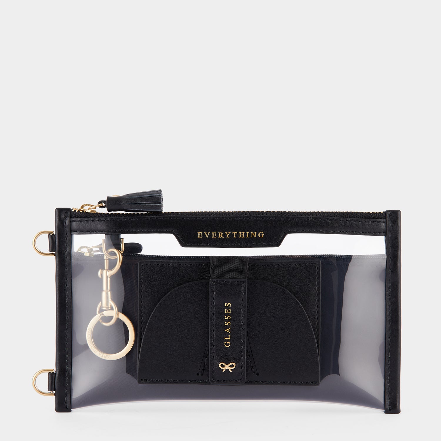 Everything Pouch -

          
            Econyl® Regenerated Nylon in Black -
          

          Anya Hindmarch UK
