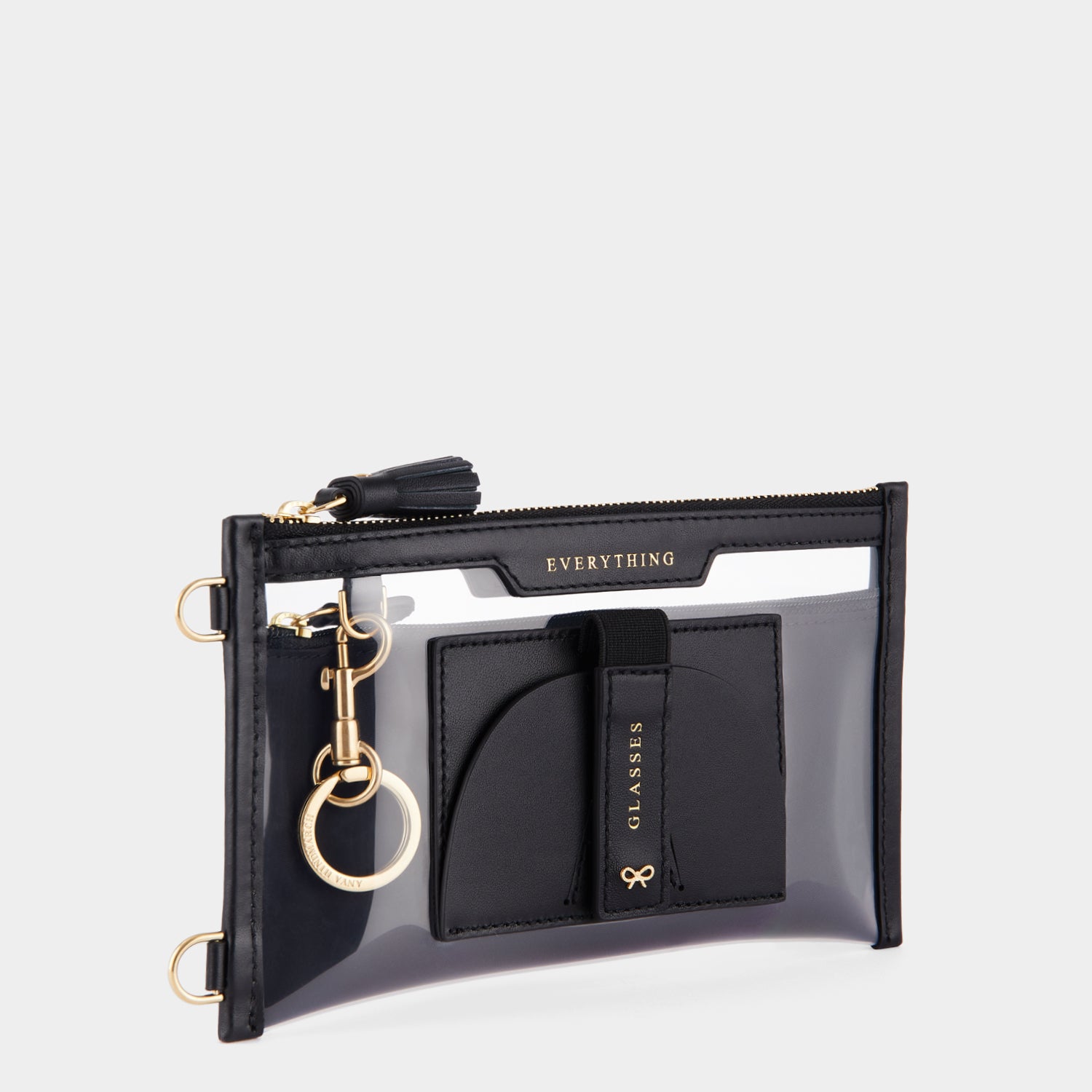 Everything Pouch -

          
            Econyl® Regenerated Nylon in Black -
          

          Anya Hindmarch UK
