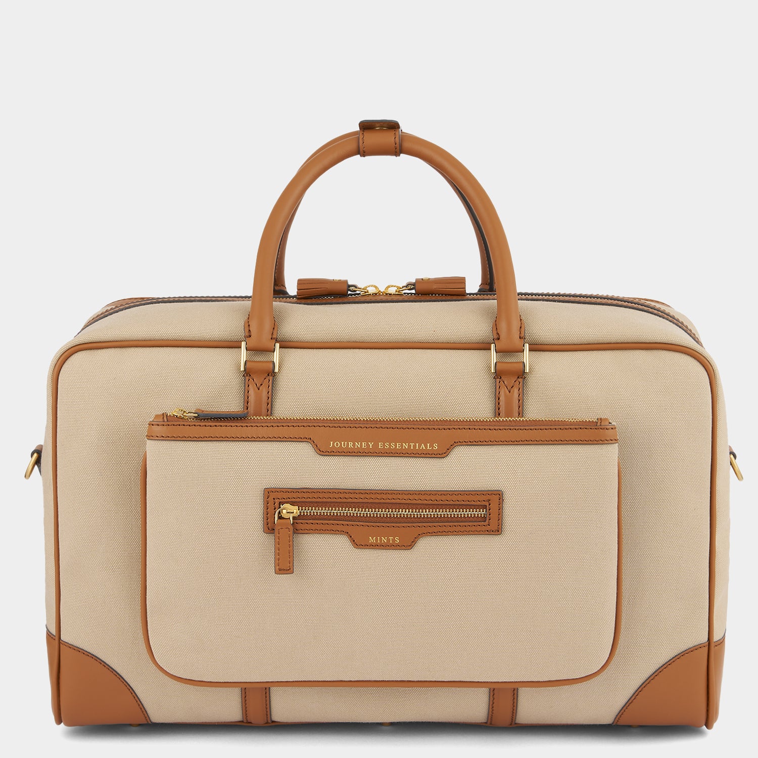 Bespoke Walton In-Flight Bag -

          
            Smooth Leather/TPU In Clear -
          

          Anya Hindmarch UK
