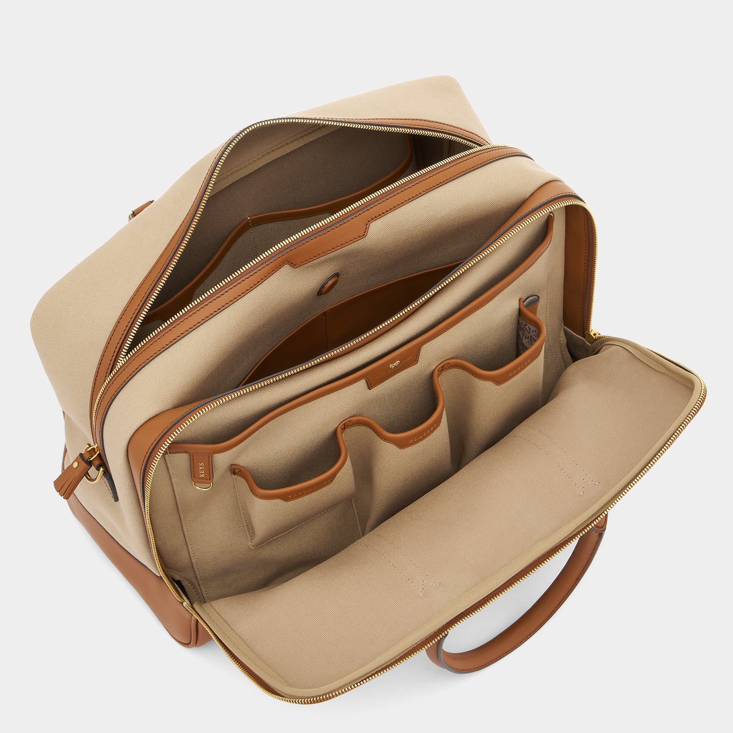 Bespoke Walton In-Flight Bag -

          
            Smooth Leather/TPU In Clear -
          

          Anya Hindmarch UK
