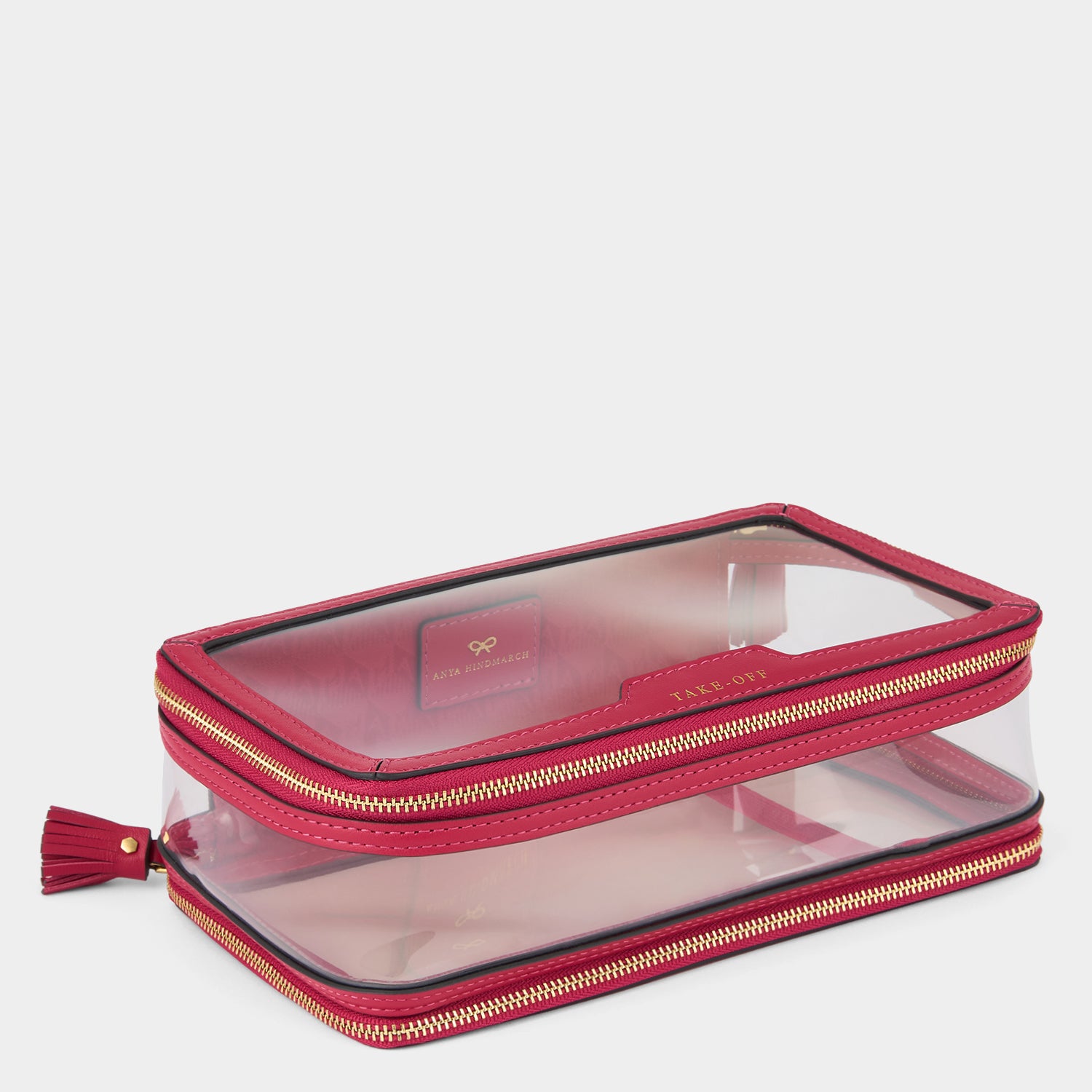 Logo In-Flight Case -

          
            Leather in Berry/TPU in Calf -
          

          Anya Hindmarch UK
