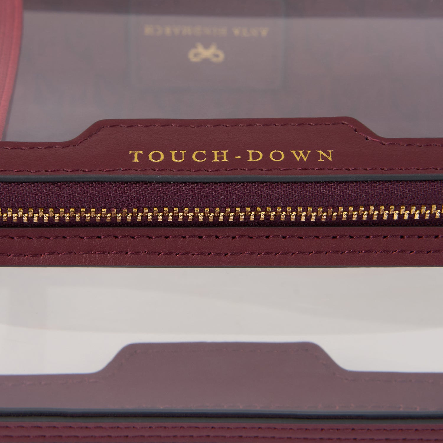 Logo In-Flight Case -

          
            Leather in Medium Red/TPU in Clear -
          

          Anya Hindmarch UK
