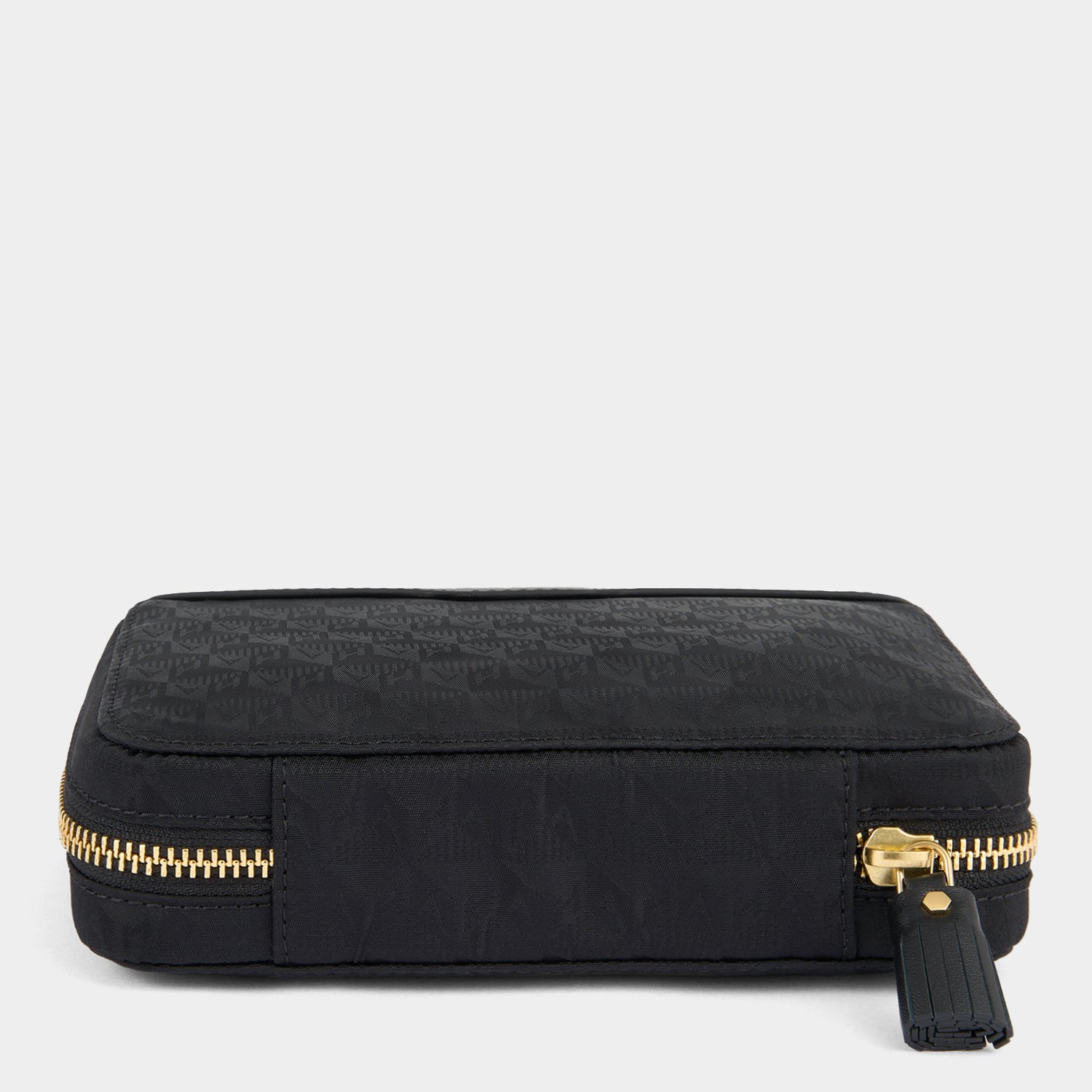 Logo Pills Box -

          
            Jacquard Nylon in Black -
          

          Anya Hindmarch UK
