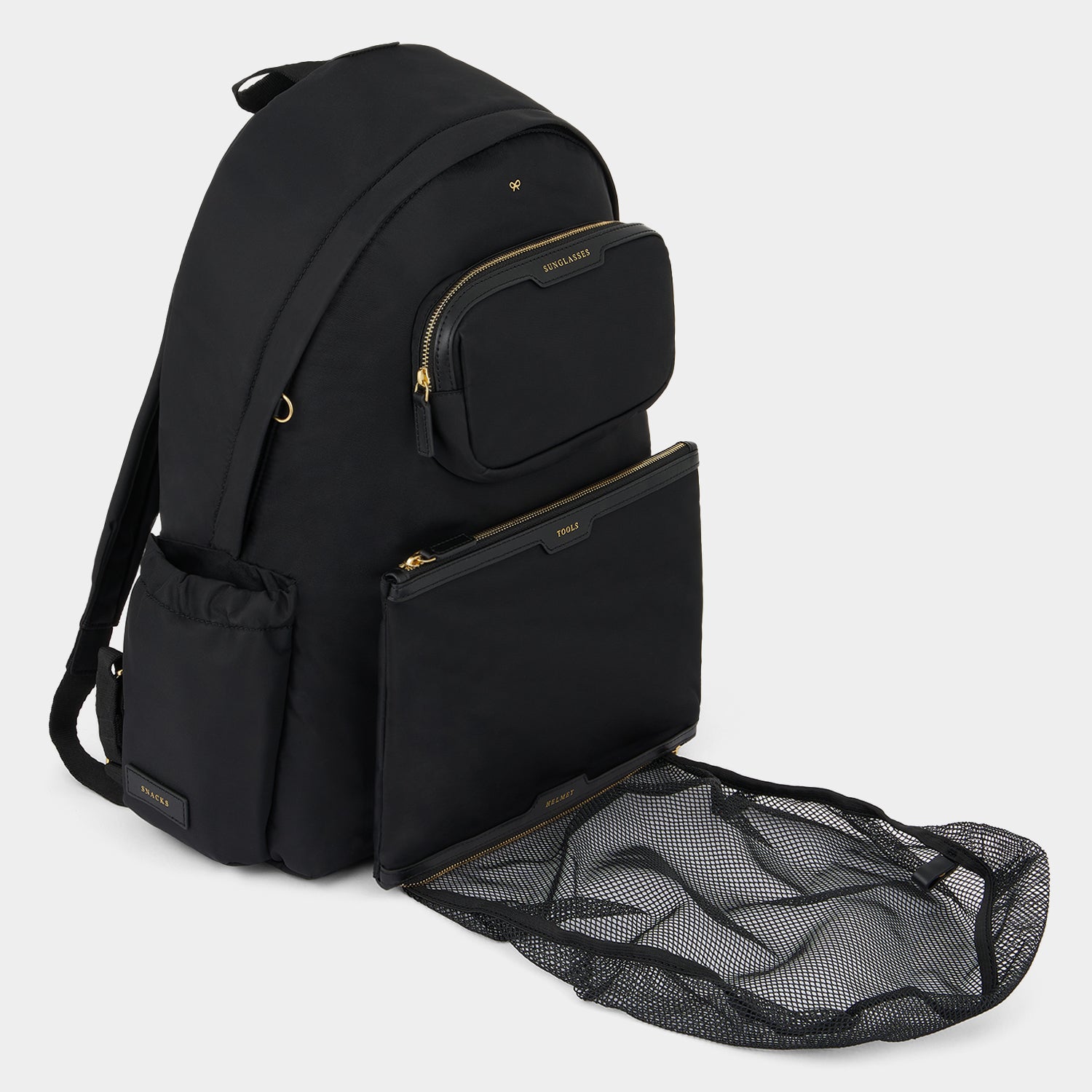 Cycling Backpack -

          
            Recycled Nylon in Black -
          

          Anya Hindmarch UK
