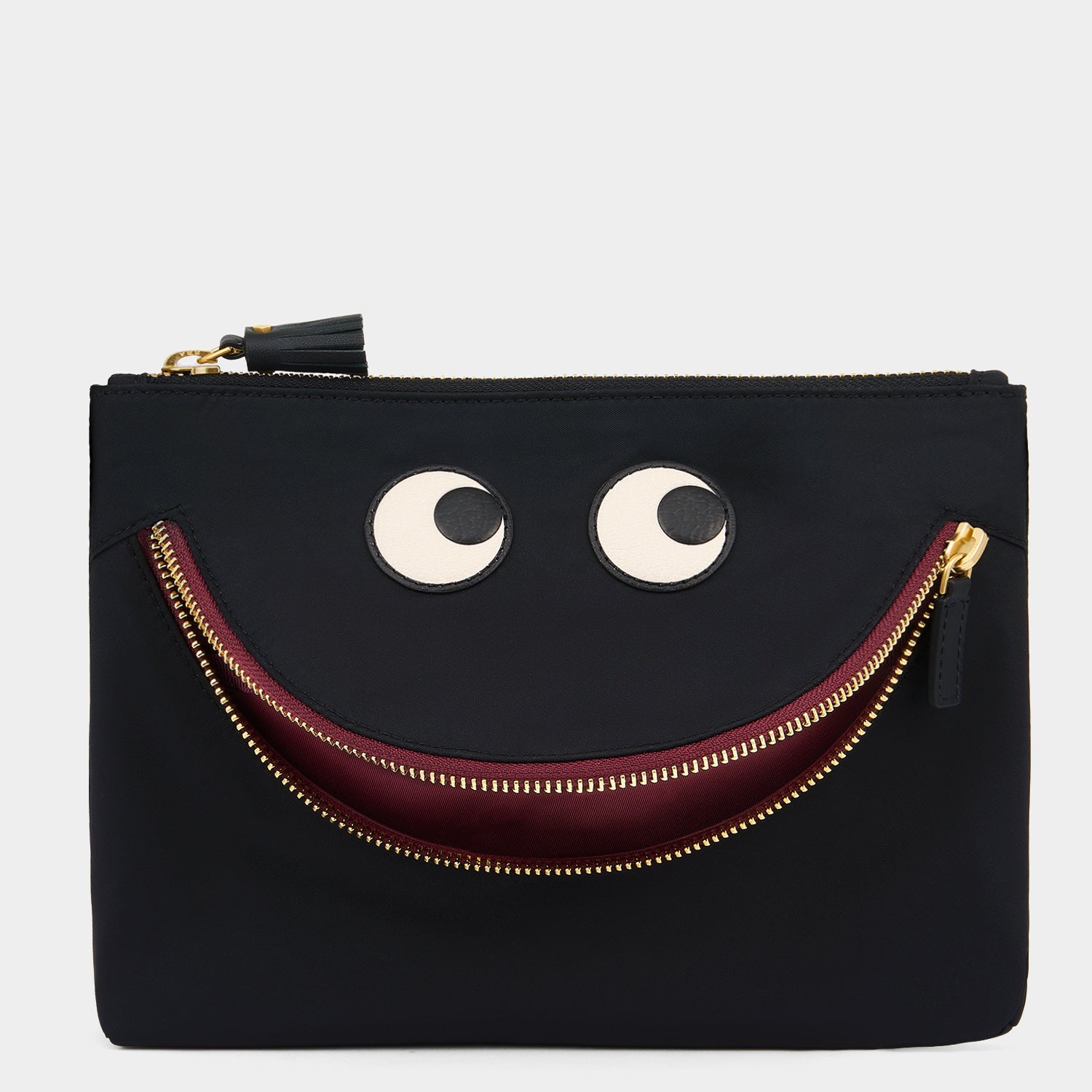 Eyes Pouch -

          
            Regenerated ECONYL® in Black -
          

          Anya Hindmarch UK
