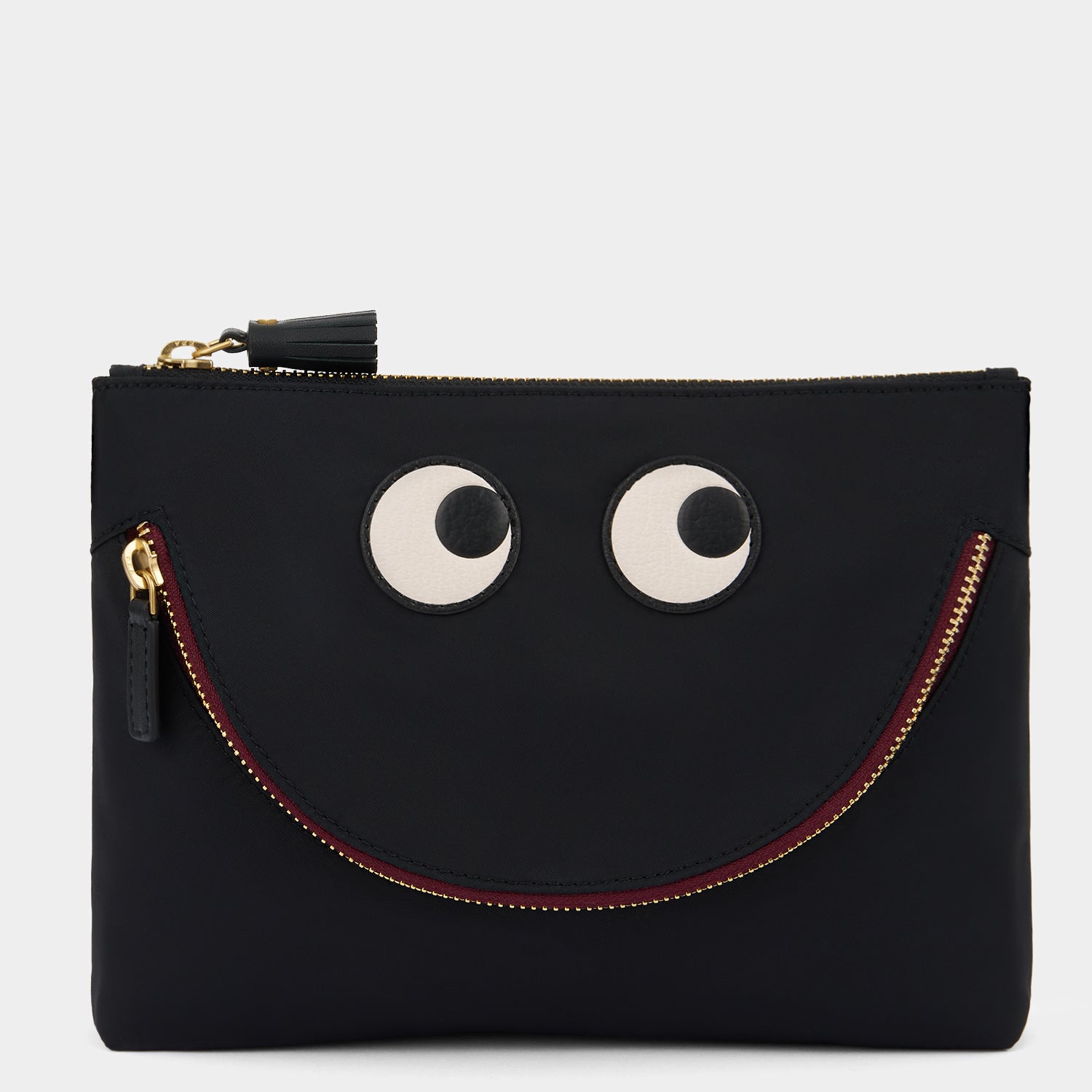 Eyes Pouch -

          
            Regenerated ECONYL® in Black -
          

          Anya Hindmarch UK
