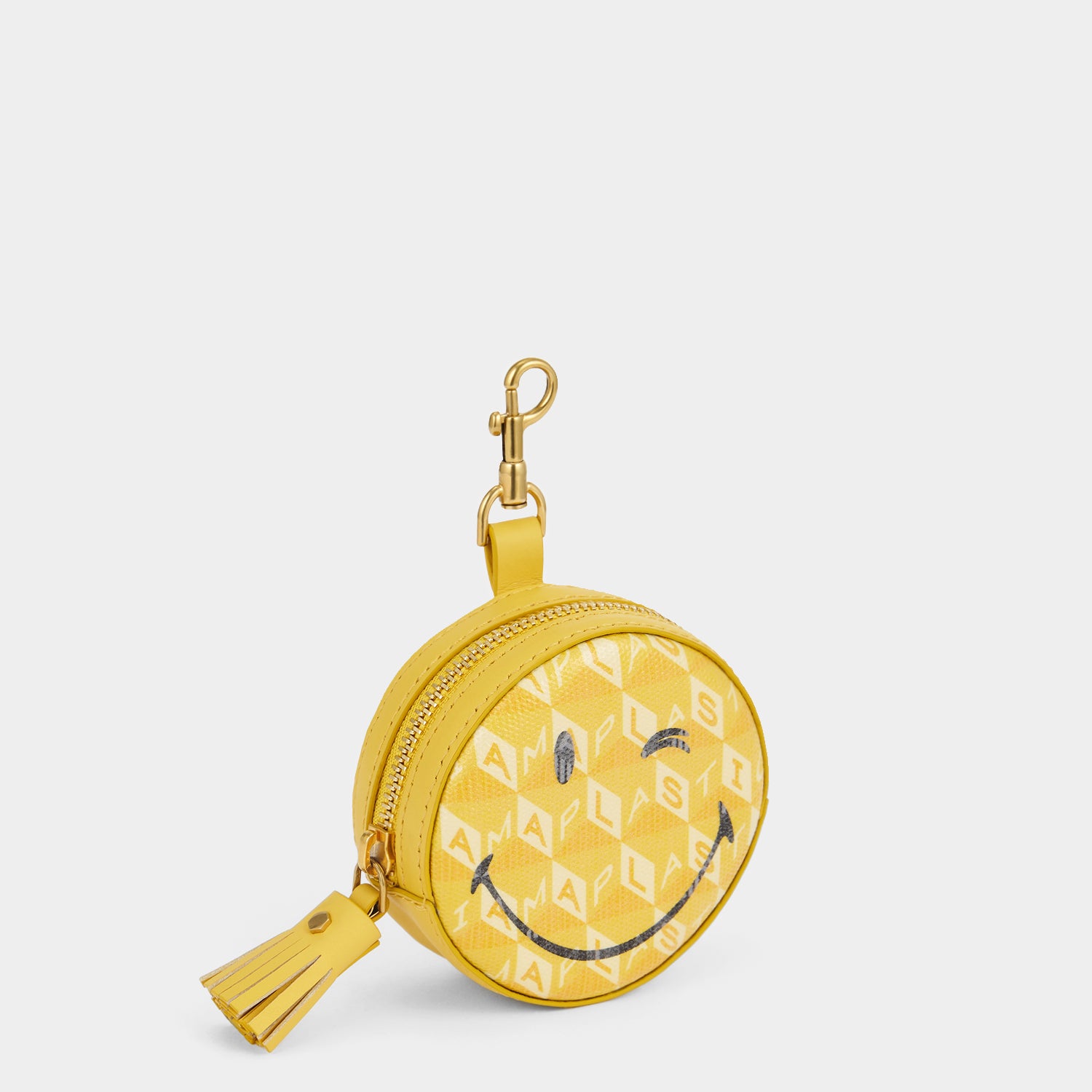 Wink Ear Phones Travel Pouch -

          
            Recycled Canvas in Lemon Curd -
          

          Anya Hindmarch UK
