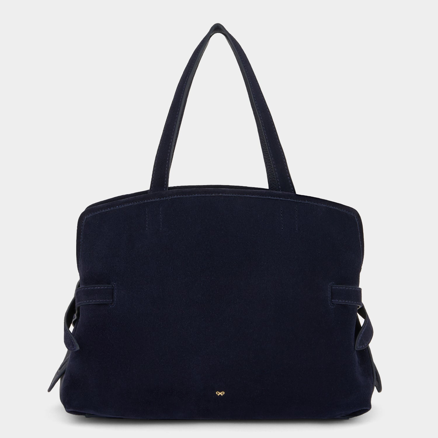 Wilson Shoulder Bag -

          
            Suede in Marine -
          

          Anya Hindmarch UK
