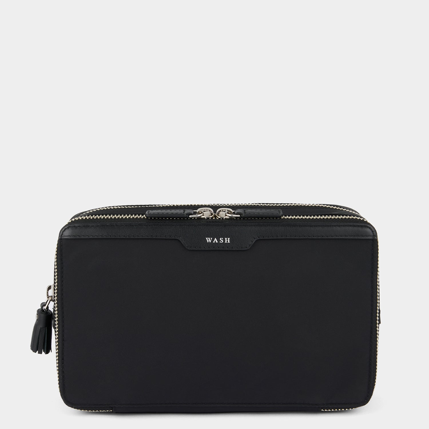 Wash Bag -

          
            Regenerated ECONYL® in Black -
          

          Anya Hindmarch UK
