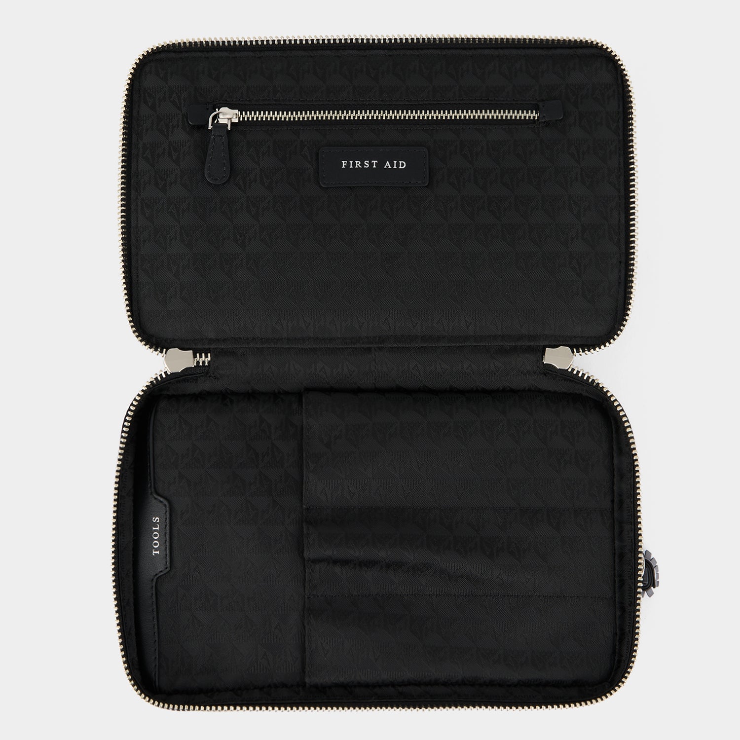 Wash Bag -

          
            Regenerated ECONYL® in Black -
          

          Anya Hindmarch UK
