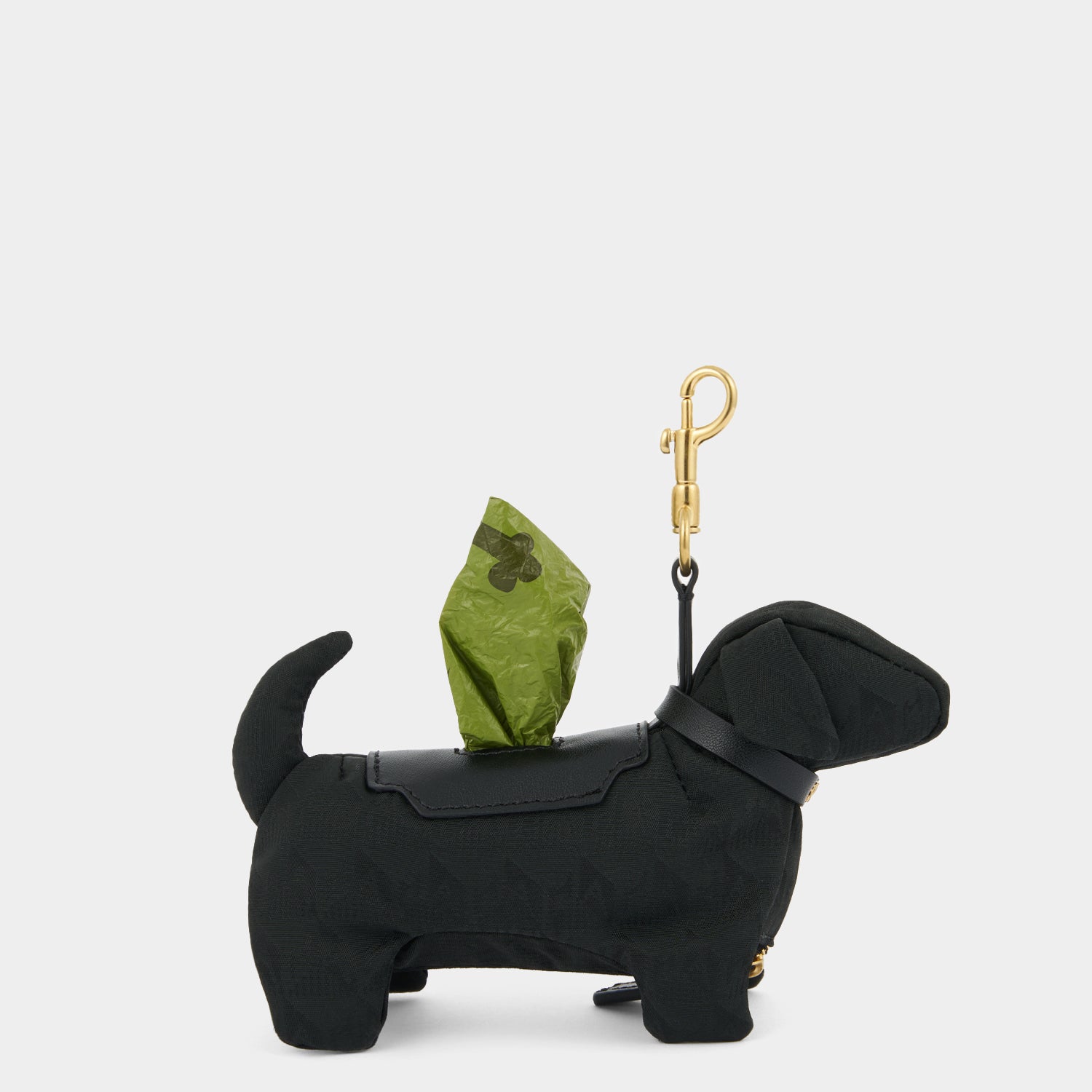 Logo Dog Poo Bag Charm -

          
            Recycled Nylon in Black -
          

          Anya Hindmarch UK
