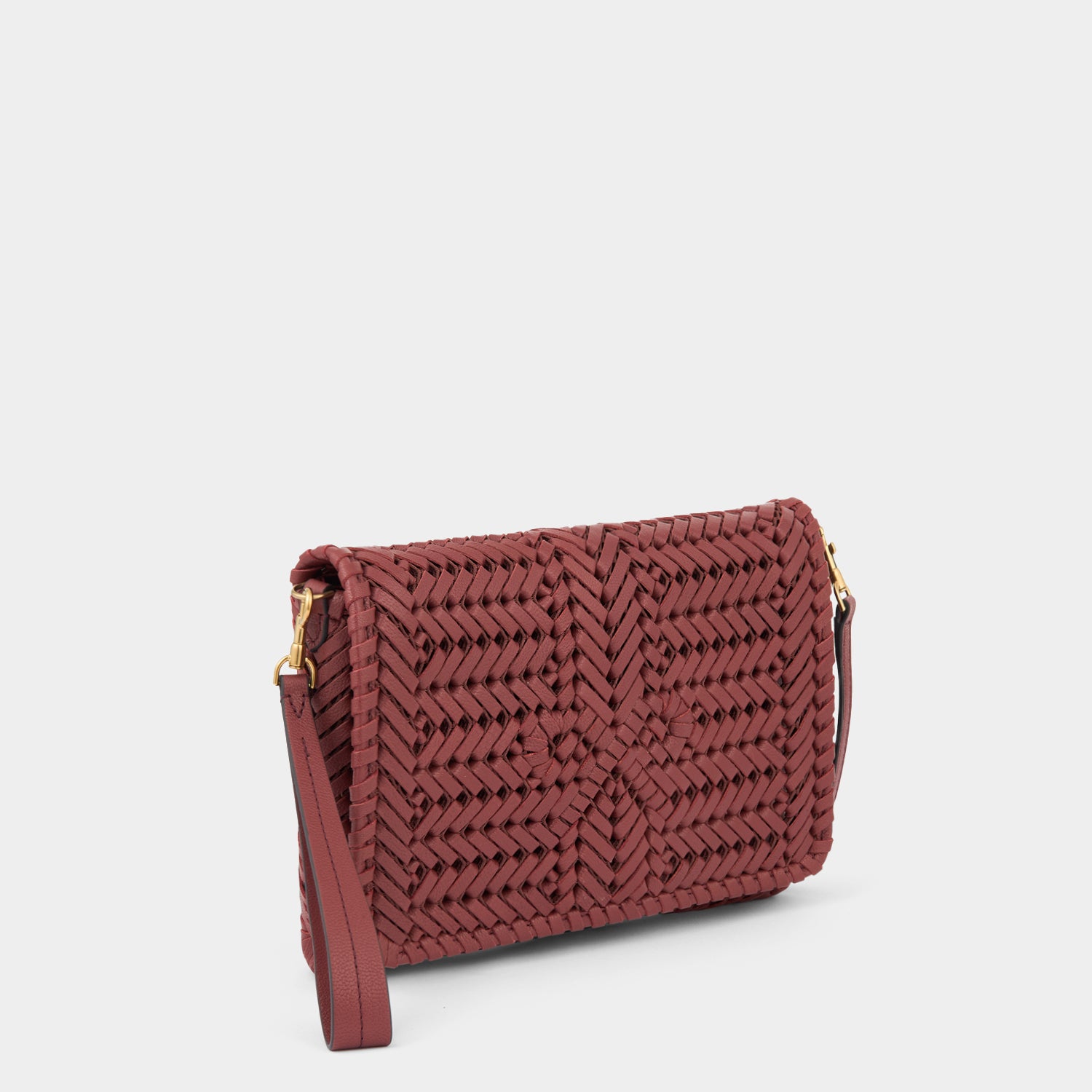 Neeson Cross-body -

          
            Capra Leather in Damson -
          

          Anya Hindmarch UK
