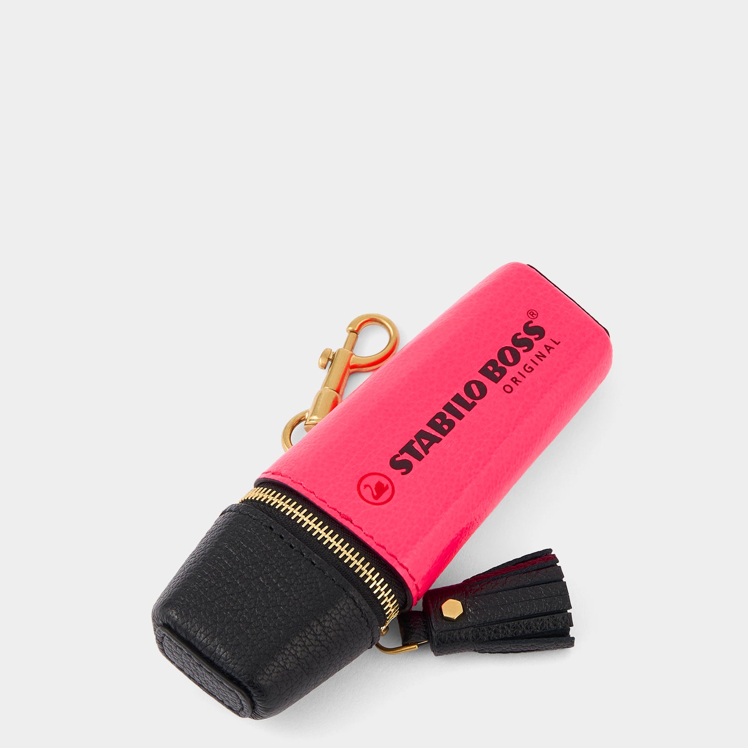 Anya Brands STABILO BOSS ORIGINAL Coin Purse Charm -

          
            Capra Leather in Neon Pink -
          

          Anya Hindmarch UK
