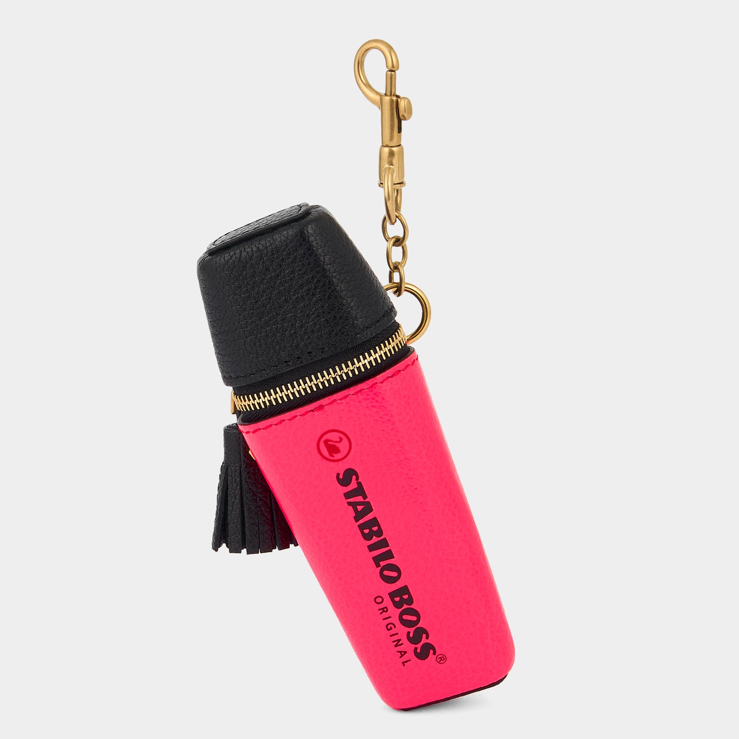 Anya Brands STABILO BOSS ORIGINAL Coin Purse Charm -

          
            Capra Leather in Neon Pink -
          

          Anya Hindmarch UK
