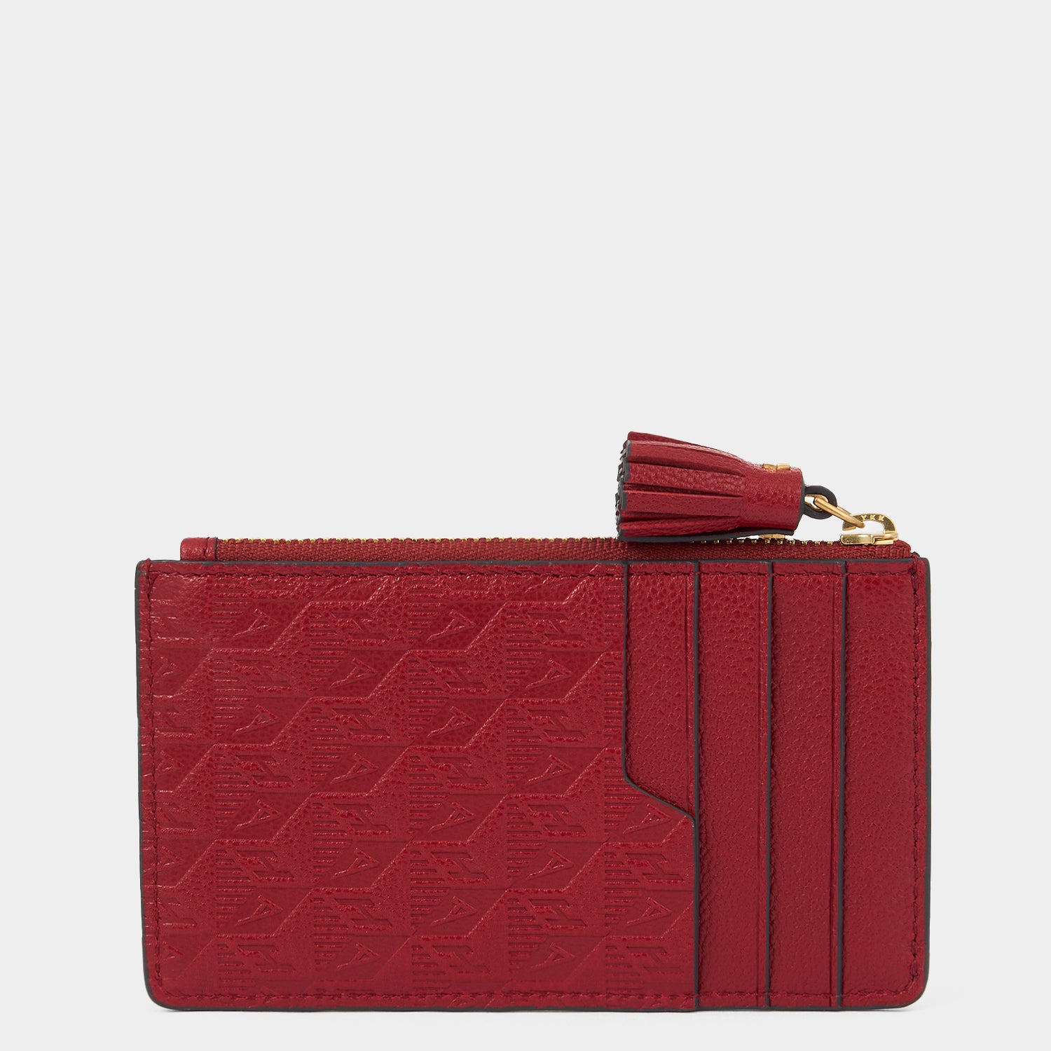 Anya Brands Heinz Tomato Ketchup Zip Card Case -

          
            Capra Leather in Red -
          

          Anya Hindmarch UK
