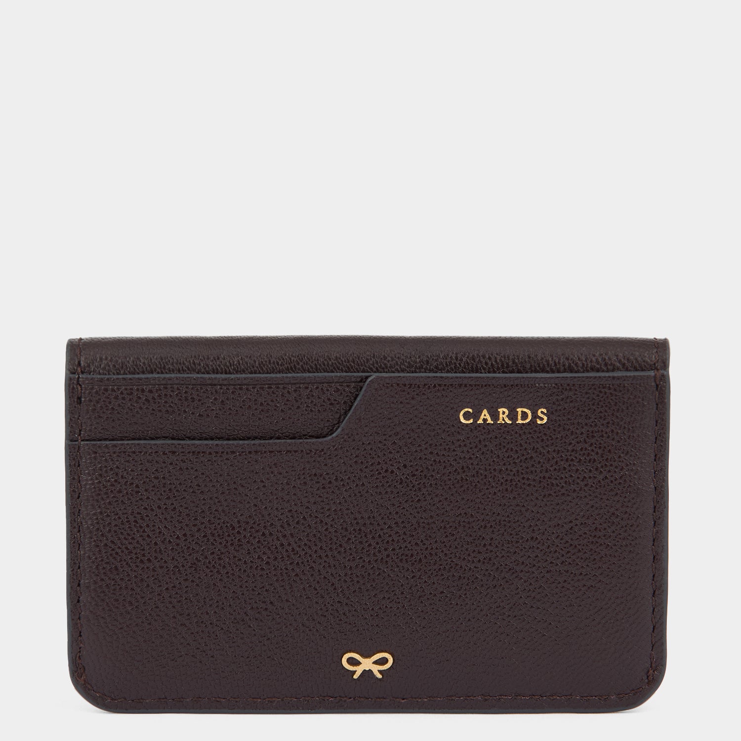 Zany Envelope Card Case -

          
            Capra Leather in Grape -
          

          Anya Hindmarch UK
