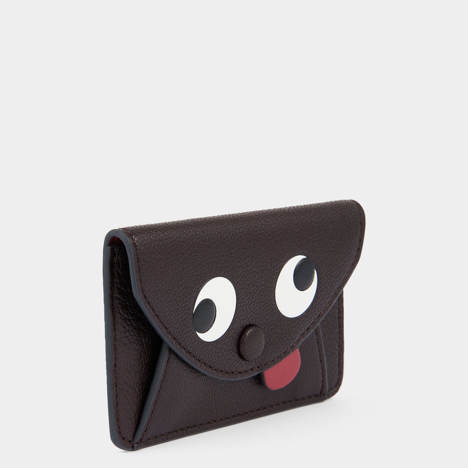 Zany Envelope Purse Sticker -

          
            Capra Leather in Grape -
          

          Anya Hindmarch UK
