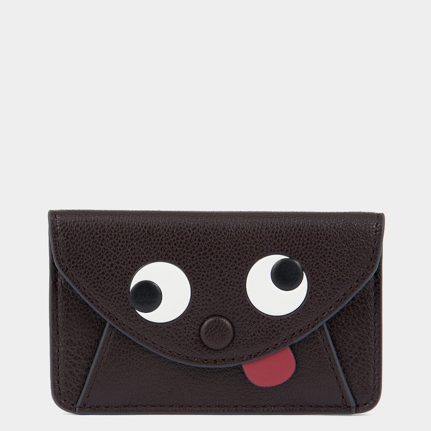 Zany Envelope Purse Sticker -

          
            Capra Leather in Grape -
          

          Anya Hindmarch UK
