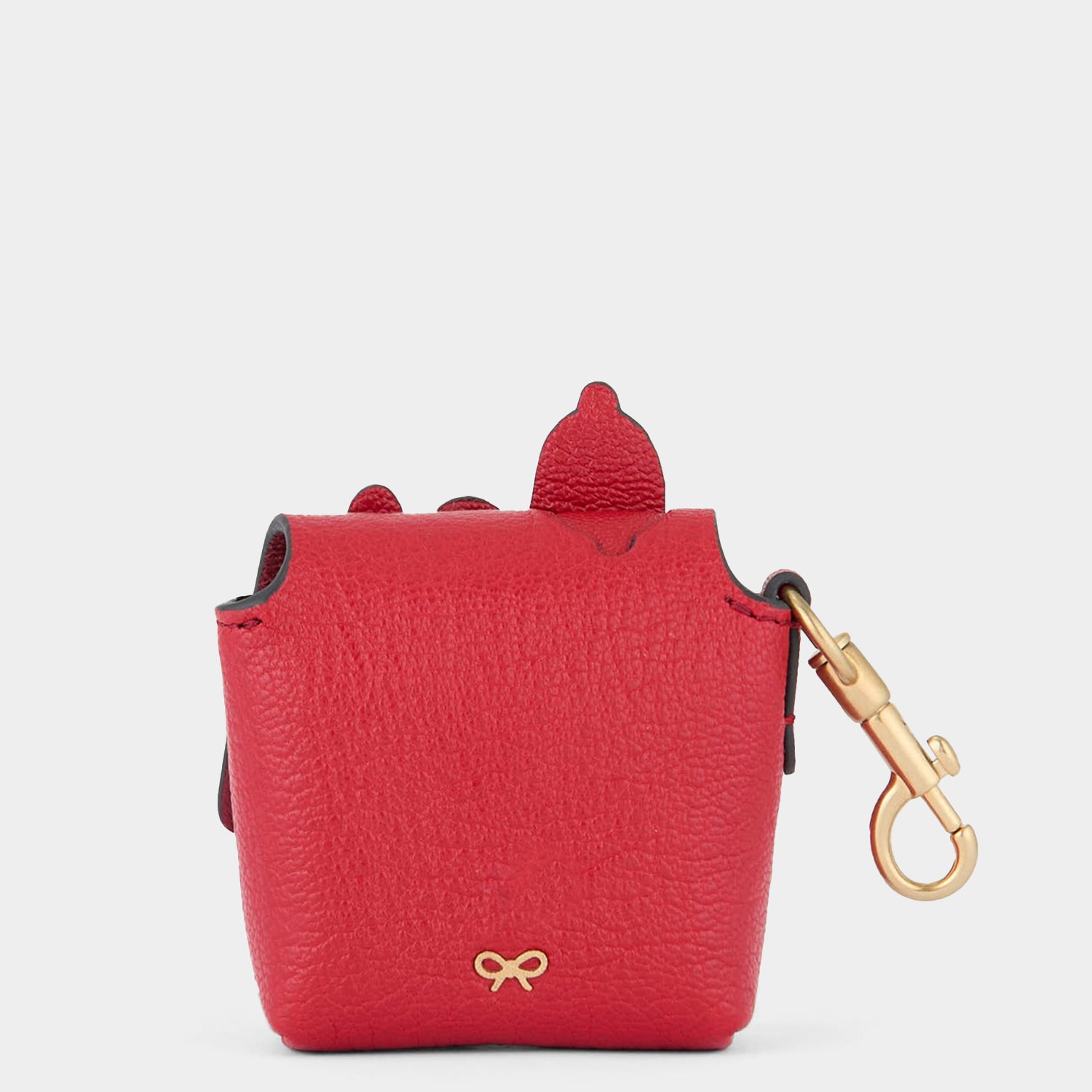 Peanuts Snoopy Ear Phones Pouch -

          
            Capra Leather in Red -
          

          Anya Hindmarch UK
