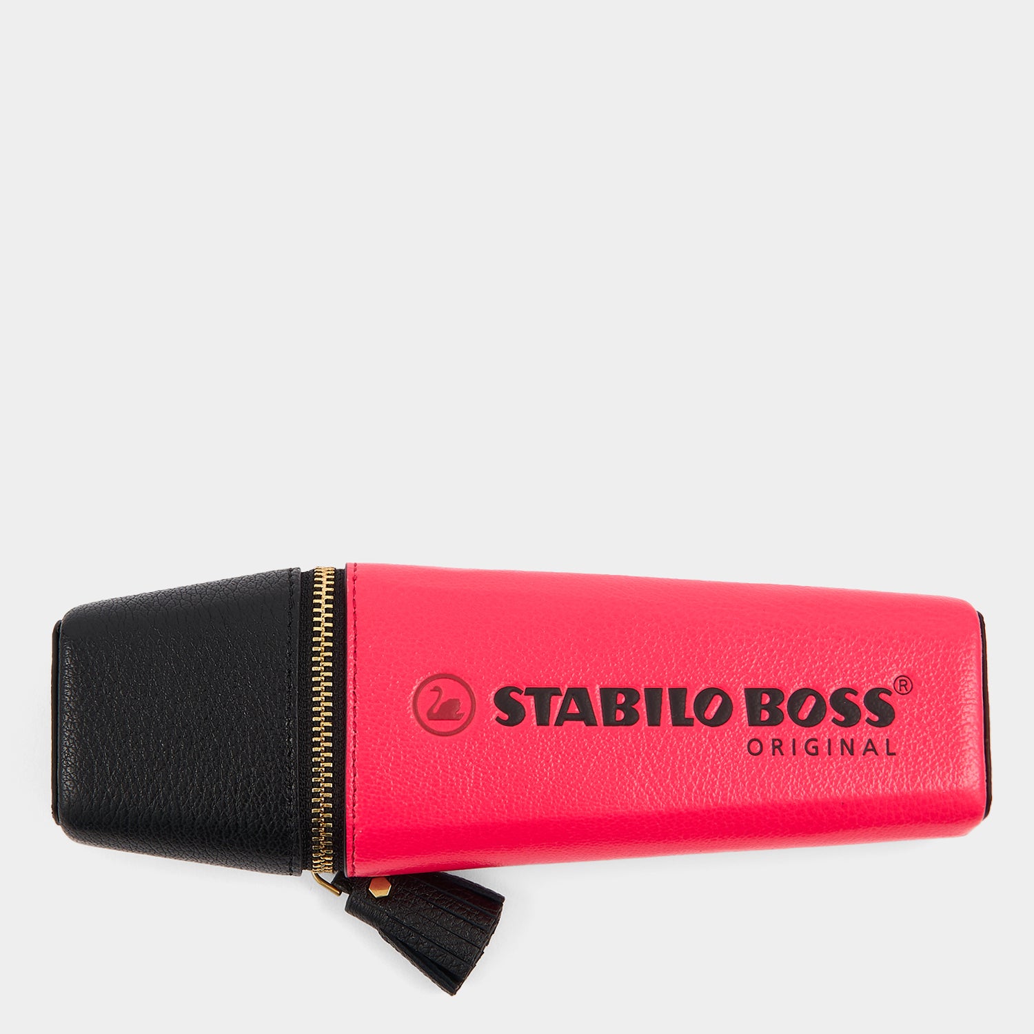 Anya Brands STABILO BOSS ORIGINAL Pencil Case -

          
            Capra Leather in Neon Pink -
          

          Anya Hindmarch UK
