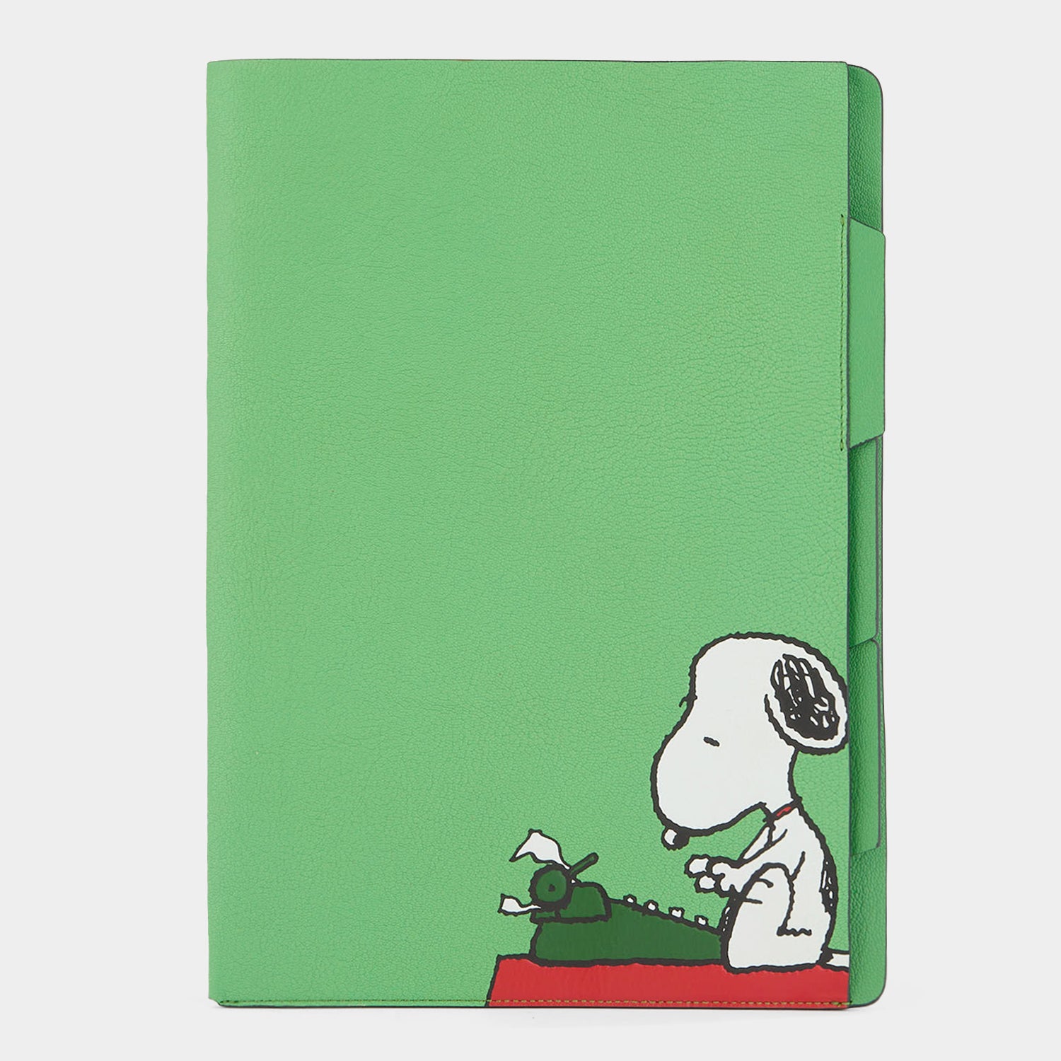 Peanuts Snoopy A4 Documents Sleeve -

          
            Capra Leaher in Grass Green -
          

          Anya Hindmarch UK
