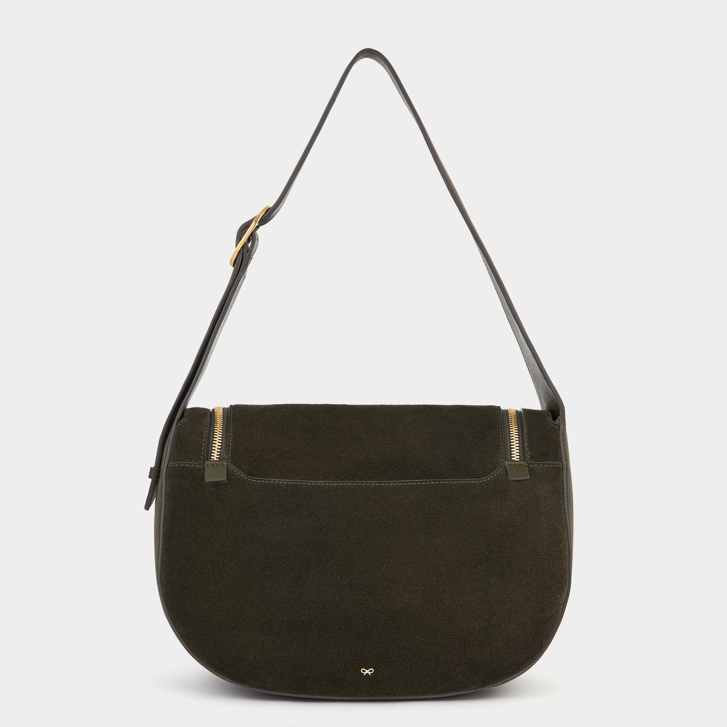 Vere Shoulder Bag -

          
            Suede/Calf Leather in Birch -
          

          Anya Hindmarch UK
