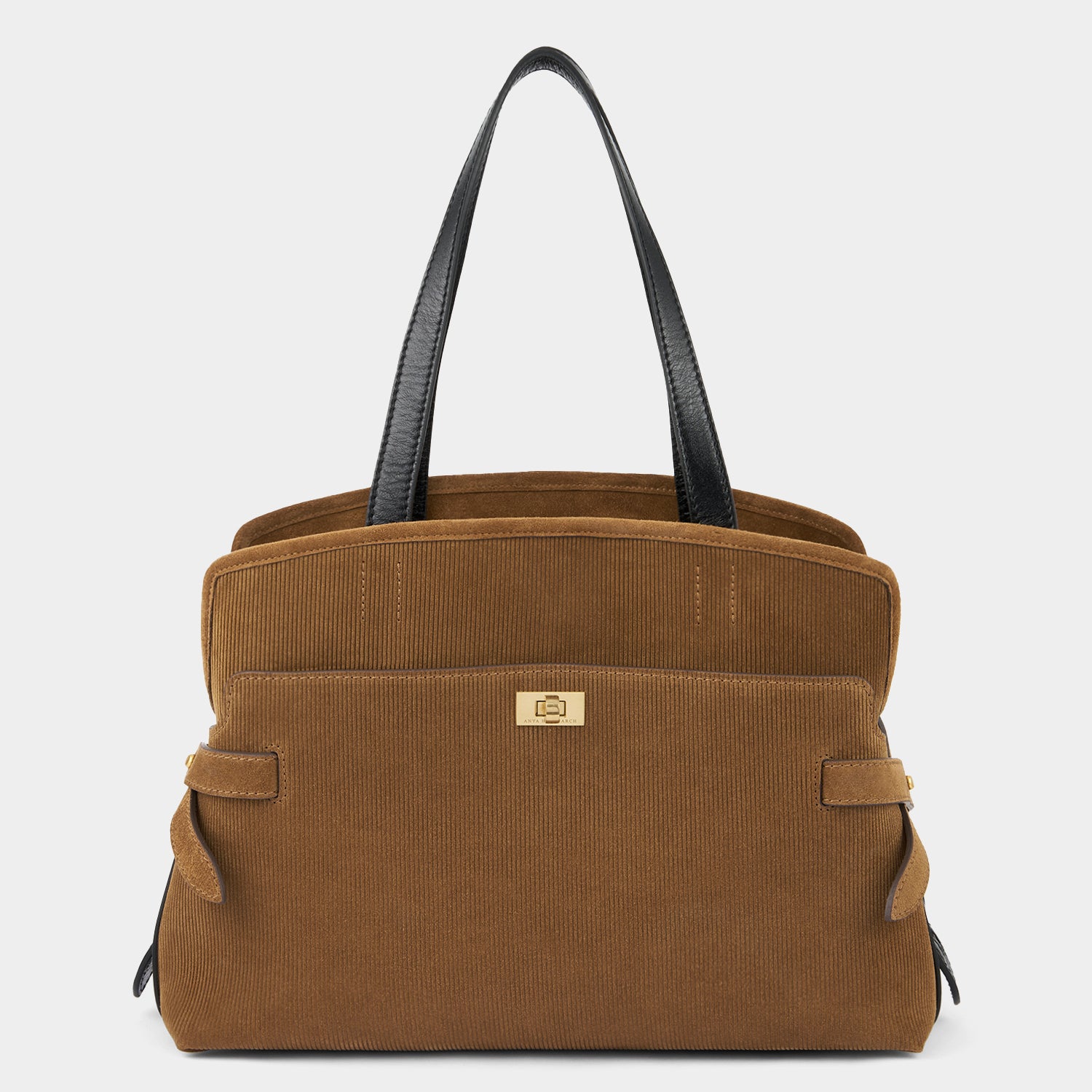 Wilson Shoulder Bag -

          
            Corduroy Suede in Sepia -
          

          Anya Hindmarch UK
