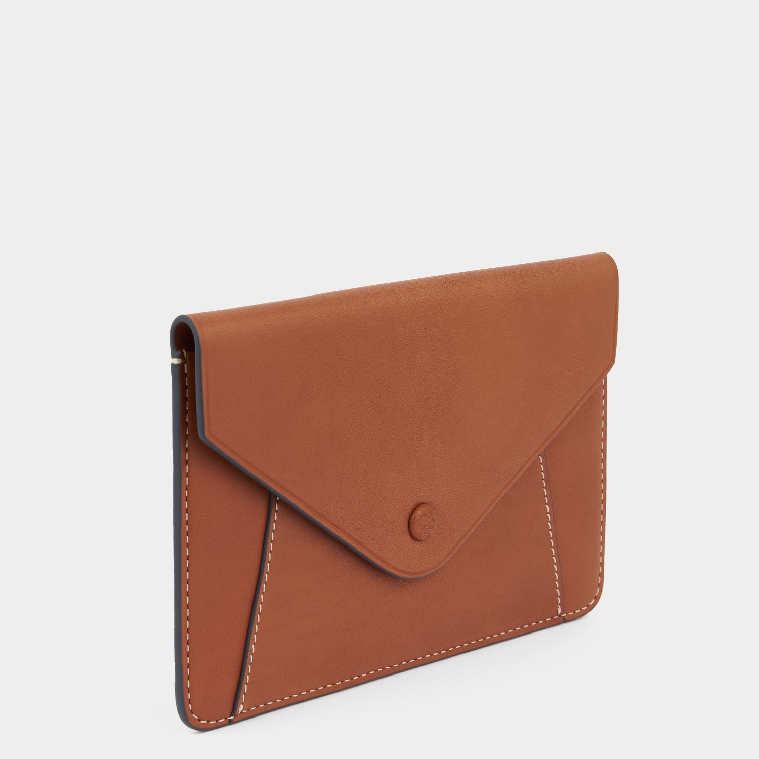 Envelope Passport Holder in Tan Butter -

          
            Capra in Tan -
          

          Anya Hindmarch UK
