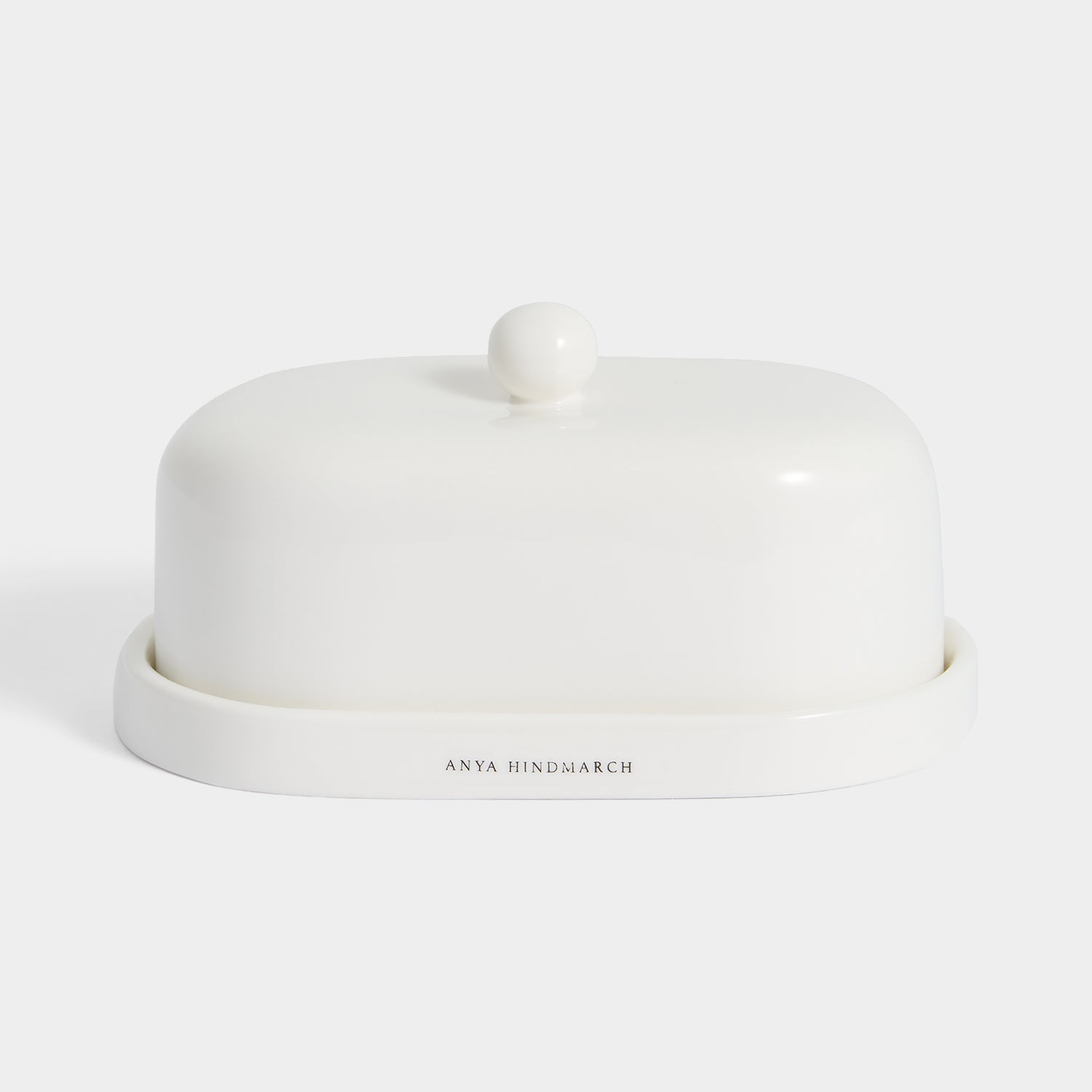 Butter Dish -

          
            Bone China in White -
          

          Anya Hindmarch UK
