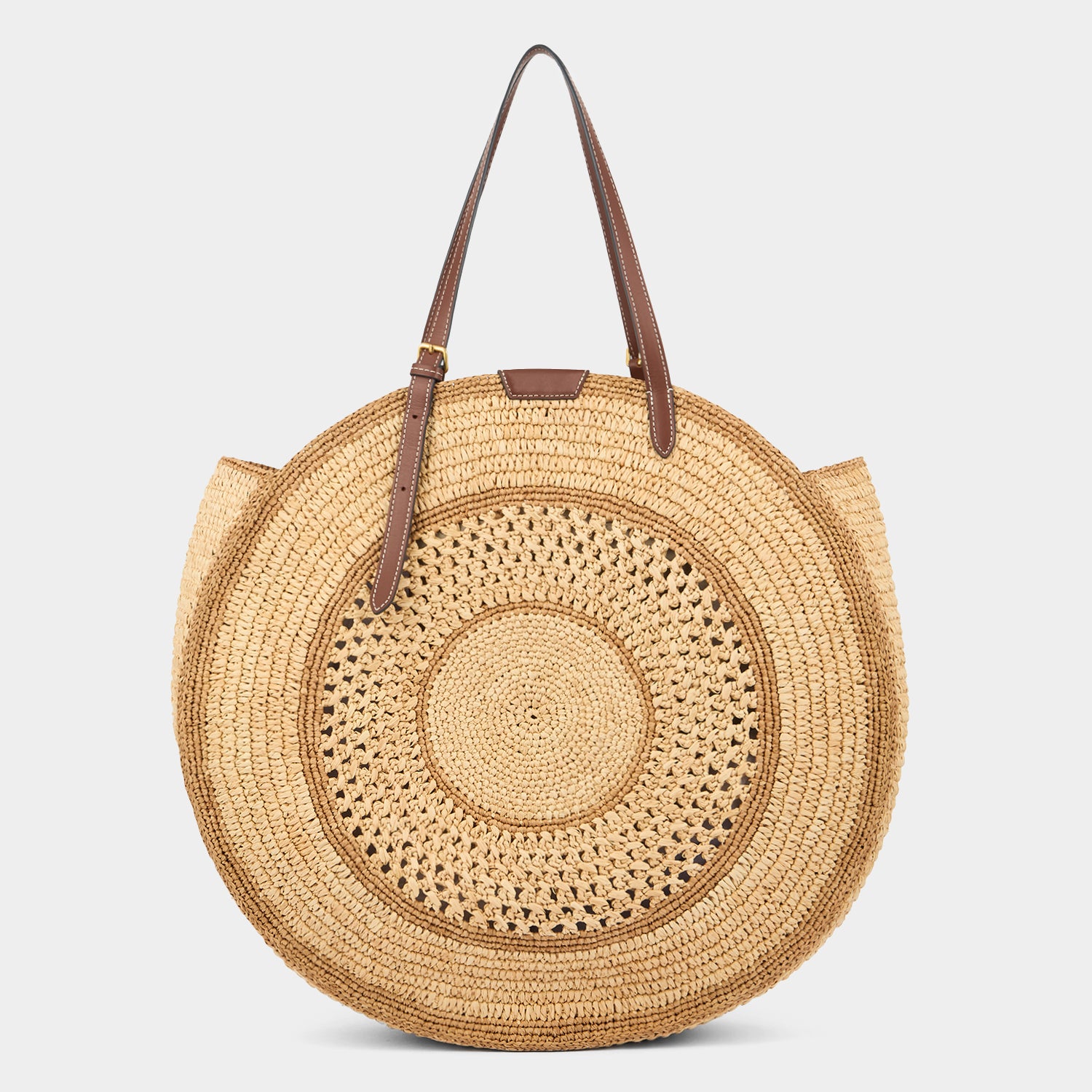 Raffia Round Bow Tote -

          
            Raffia in Natural -
          

          Anya Hindmarch UK
