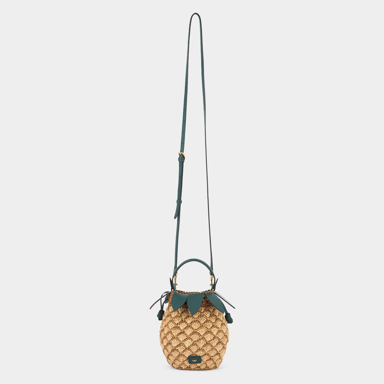 Pineapple Cross-body -

          
            Raffia in Natural -
          

          Anya Hindmarch UK
