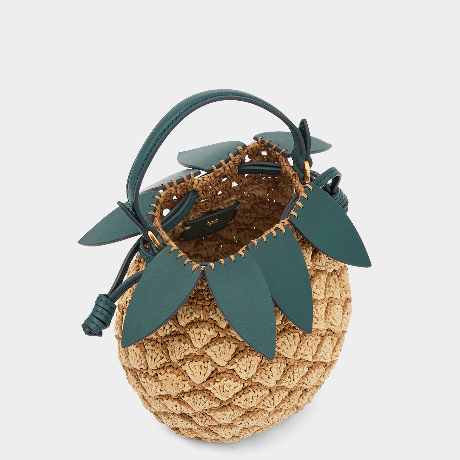 Pineapple Cross-body -

          
            Raffia in Natural -
          

          Anya Hindmarch UK
