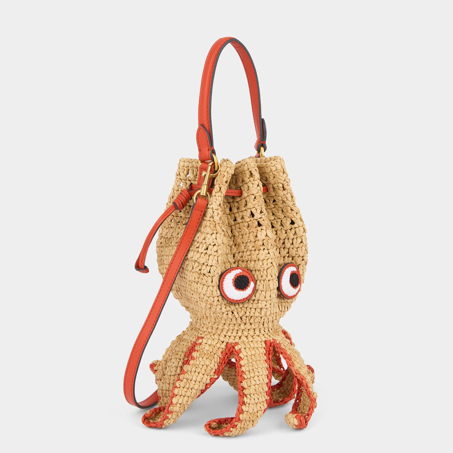 Octopus Cross-body -

          
            Raffia in Natural -
          

          Anya Hindmarch UK
