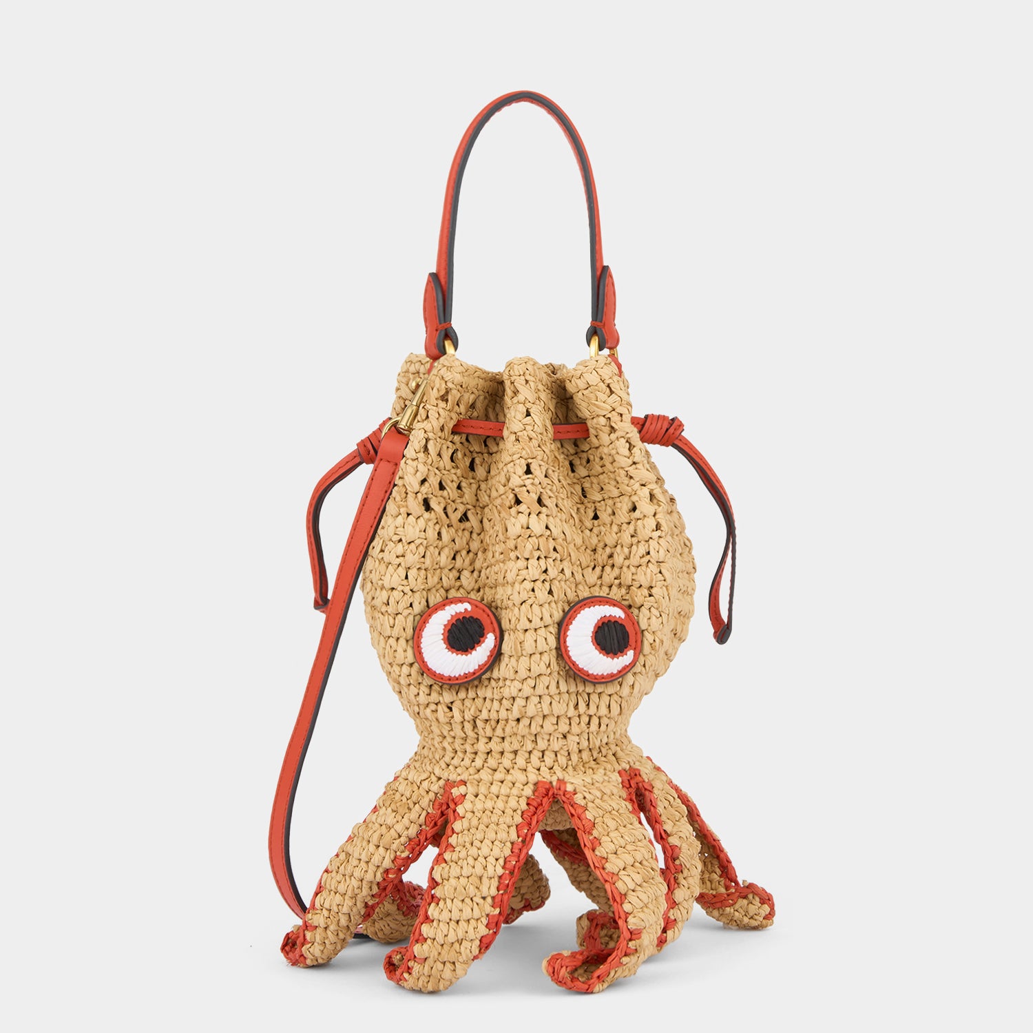 Octopus Cross-body -

          
            Raffia in Natural -
          

          Anya Hindmarch UK
