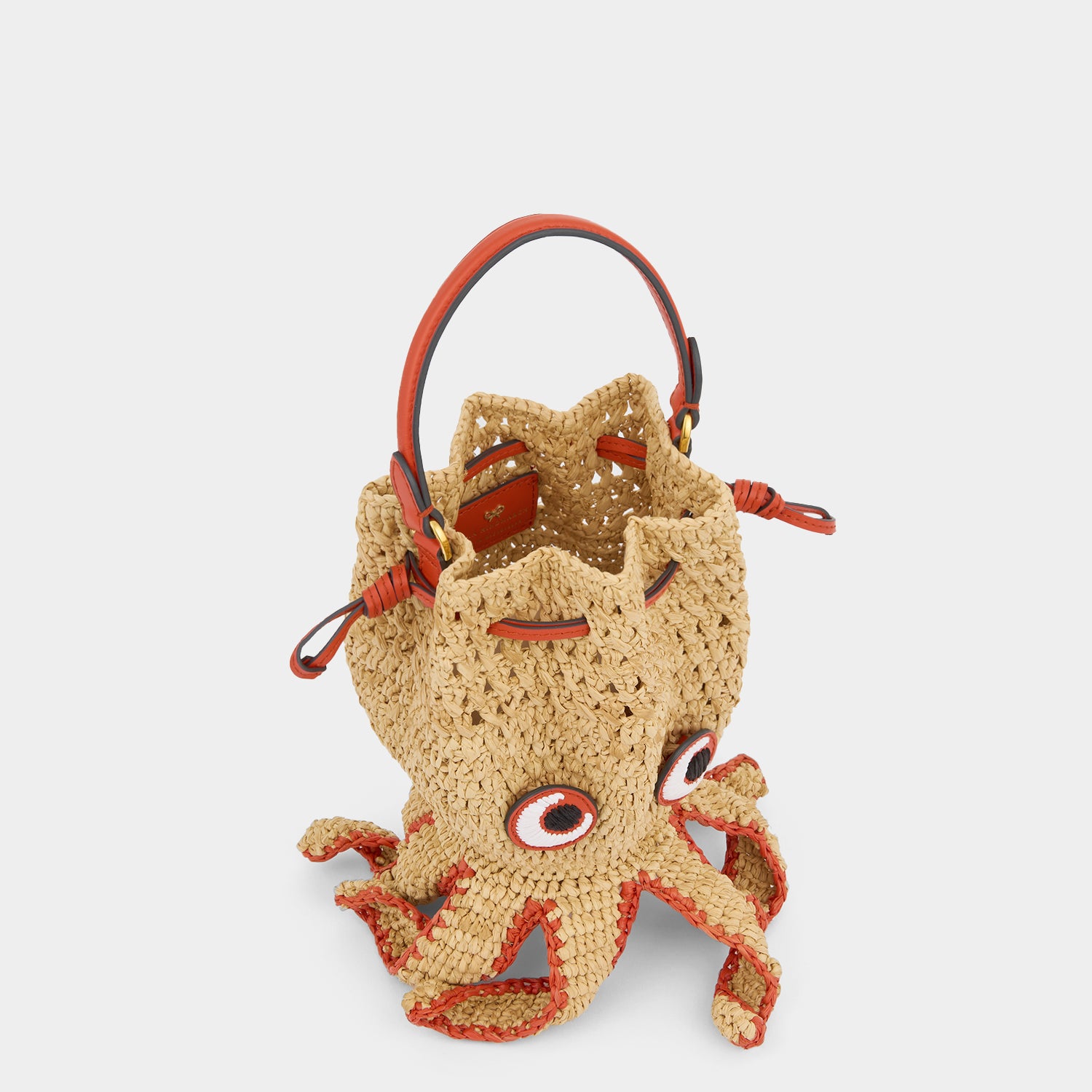 Octopus Cross-body -

          
            Raffia in Natural -
          

          Anya Hindmarch UK
