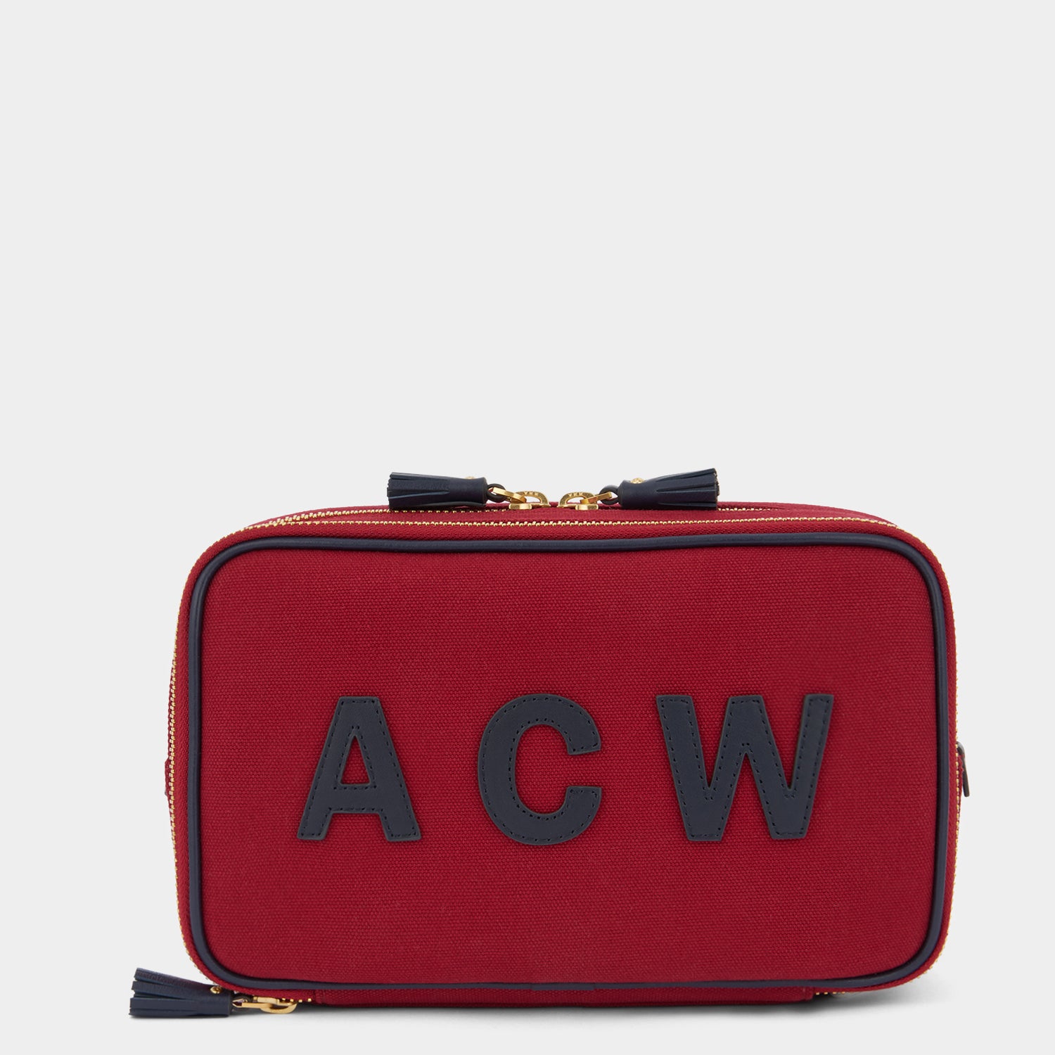 Bespoke Walton Washbag -

          
            Canvas/Smooth Leather in Vampire -
          

          Anya Hindmarch UK
