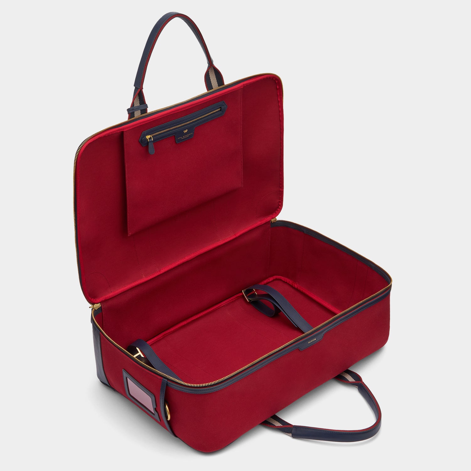 Bespoke Walton Travel Bag -

          
            Canvas/Smooth Leather in Vampire -
          

          Anya Hindmarch UK
