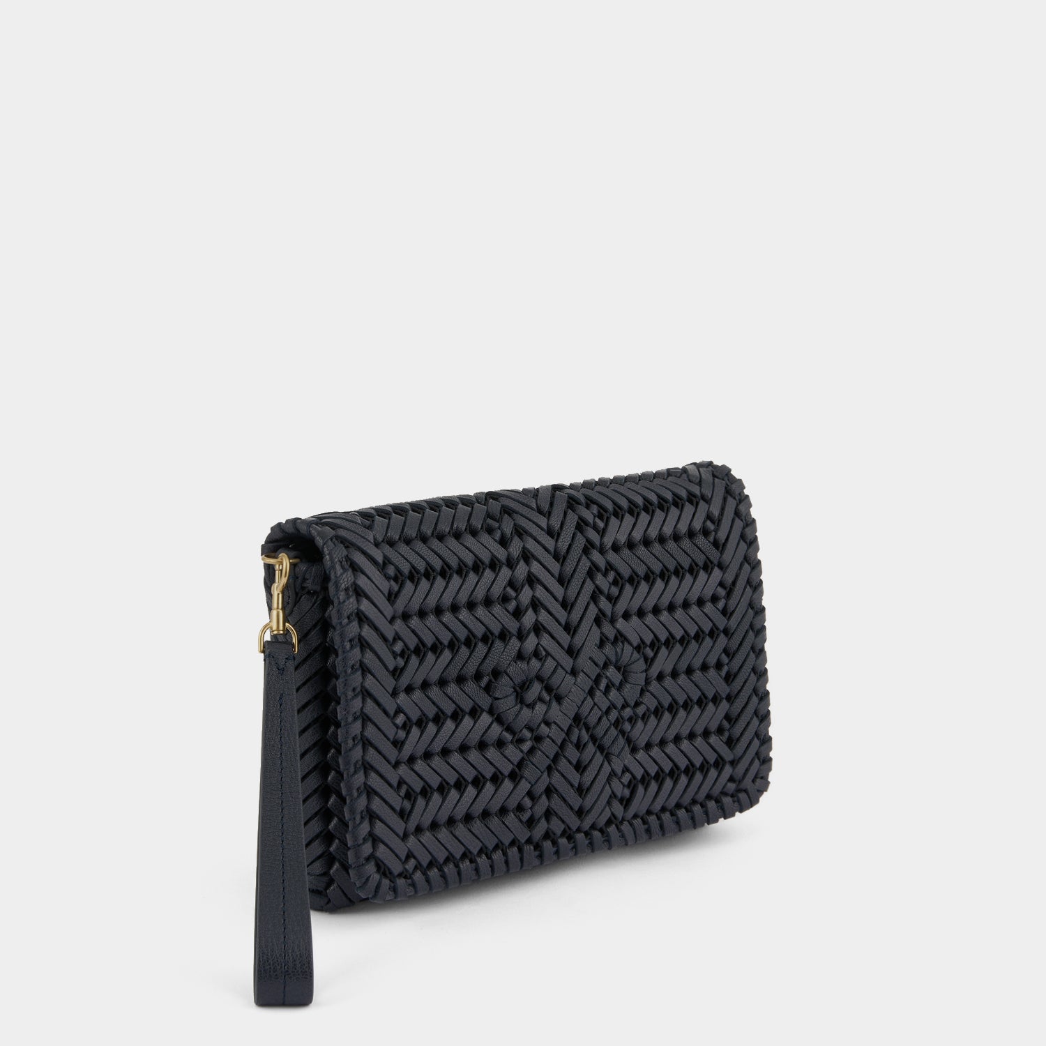 Neeson Cross-body -

          
            Capra Leather in Marine -
          

          Anya Hindmarch UK
