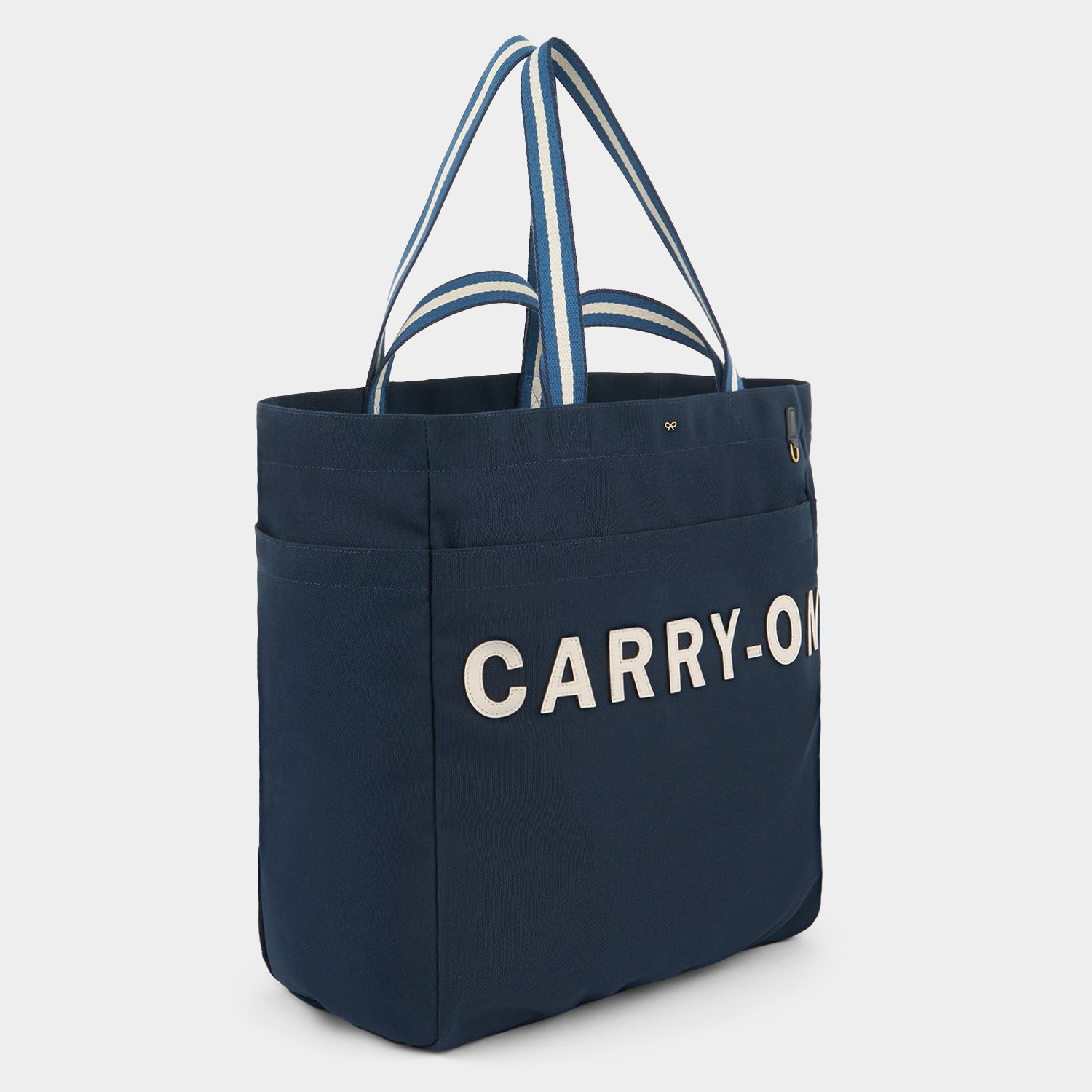 Carry-On Household Tote -

          
            Recycled Canvas in Marine -
          

          Anya Hindmarch UK
