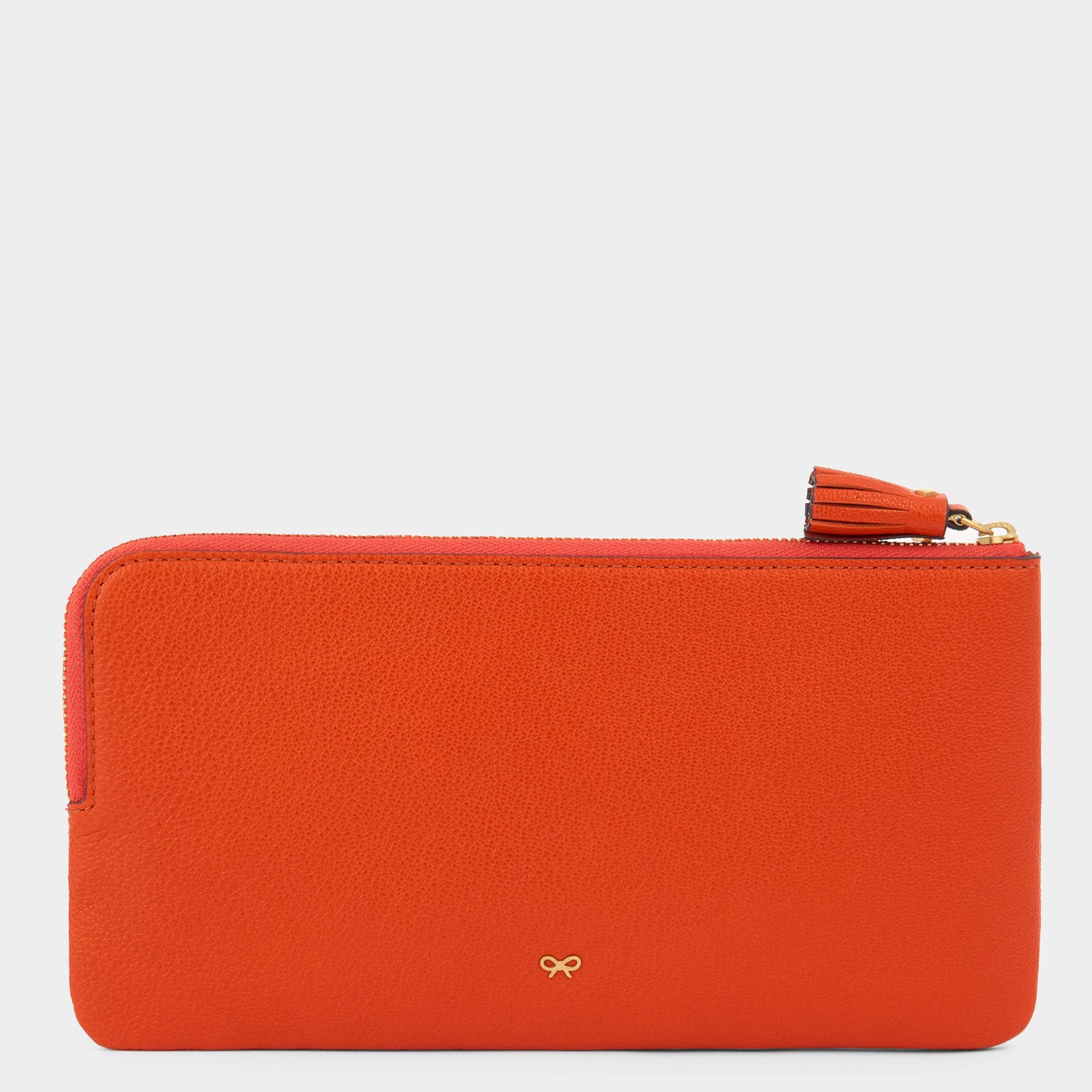 Anya Brands Club Orange Zip Loose Pocket -

          
            Capra Leather in Clementine Orange -
          

          Anya Hindmarch UK
