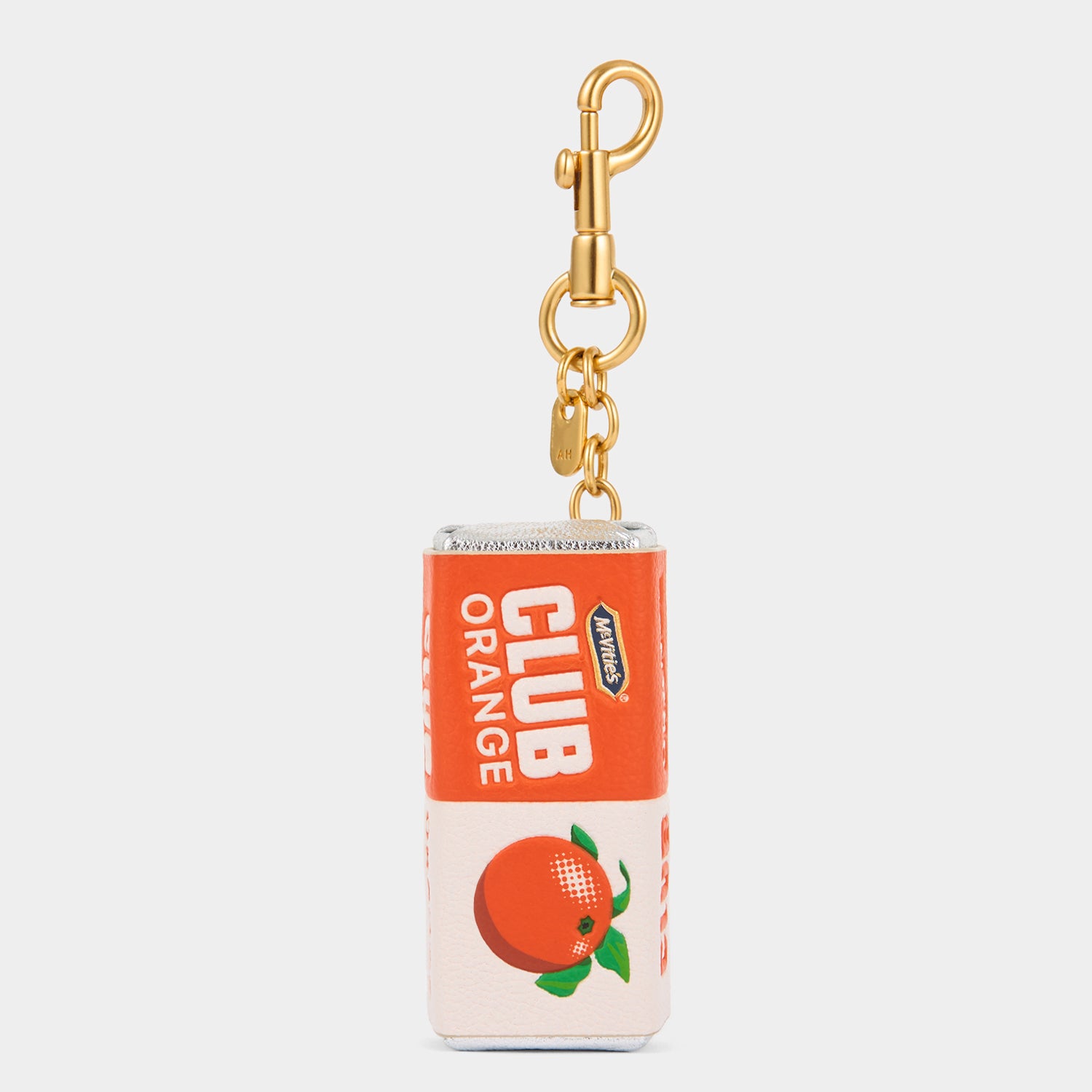 Anya Brands Club Orange Charm -

          
            Capra Leather in Clementine Orange -
          

          Anya Hindmarch UK
