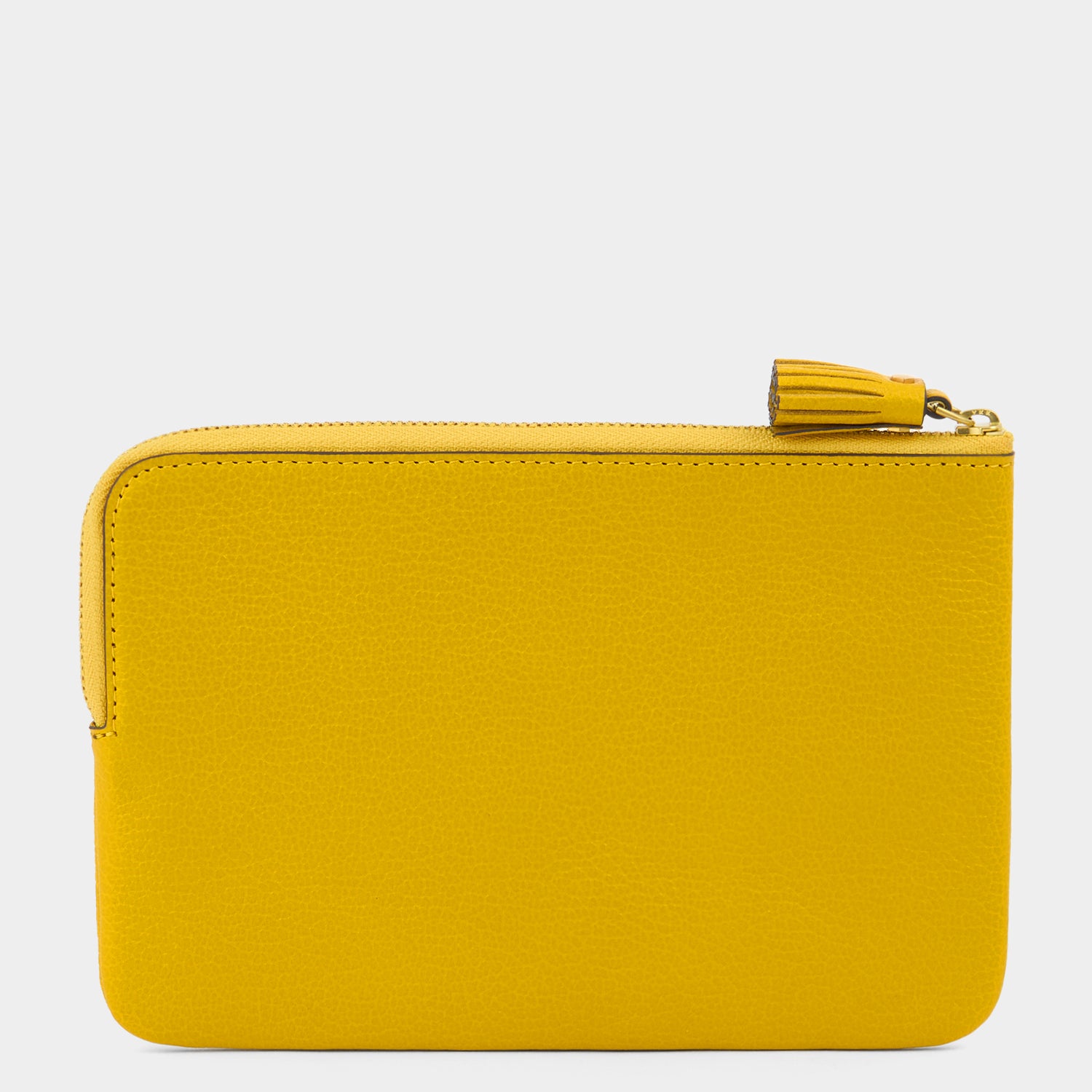 Wink Zip Loose Pocket -

          
            Capra Leather in Mustard Yellow -
          

          Anya Hindmarch UK
