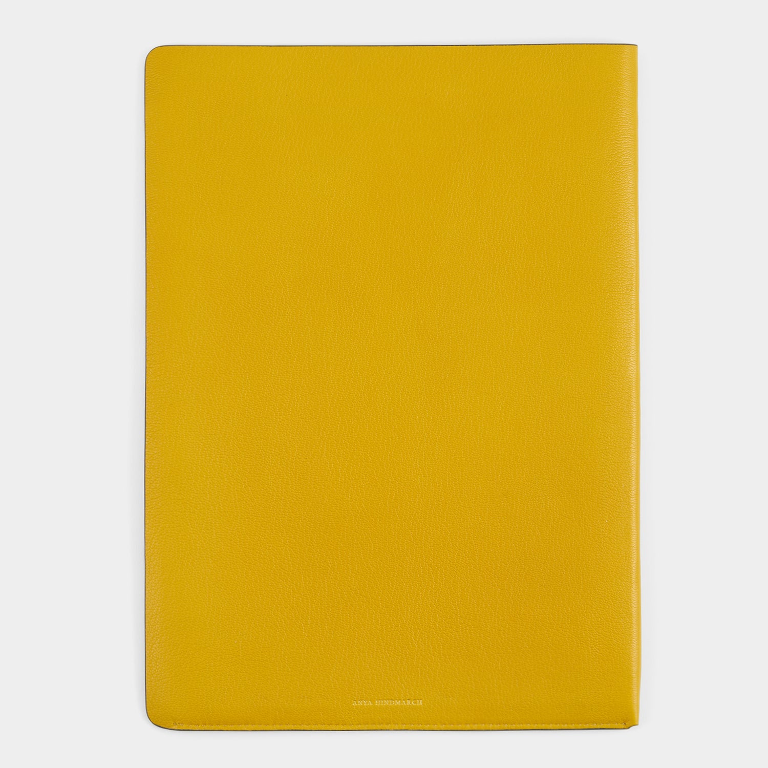 Wink A4 Document Sleeve -

          
            Capra Leather in Mustard Yellow -
          

          Anya Hindmarch UK
