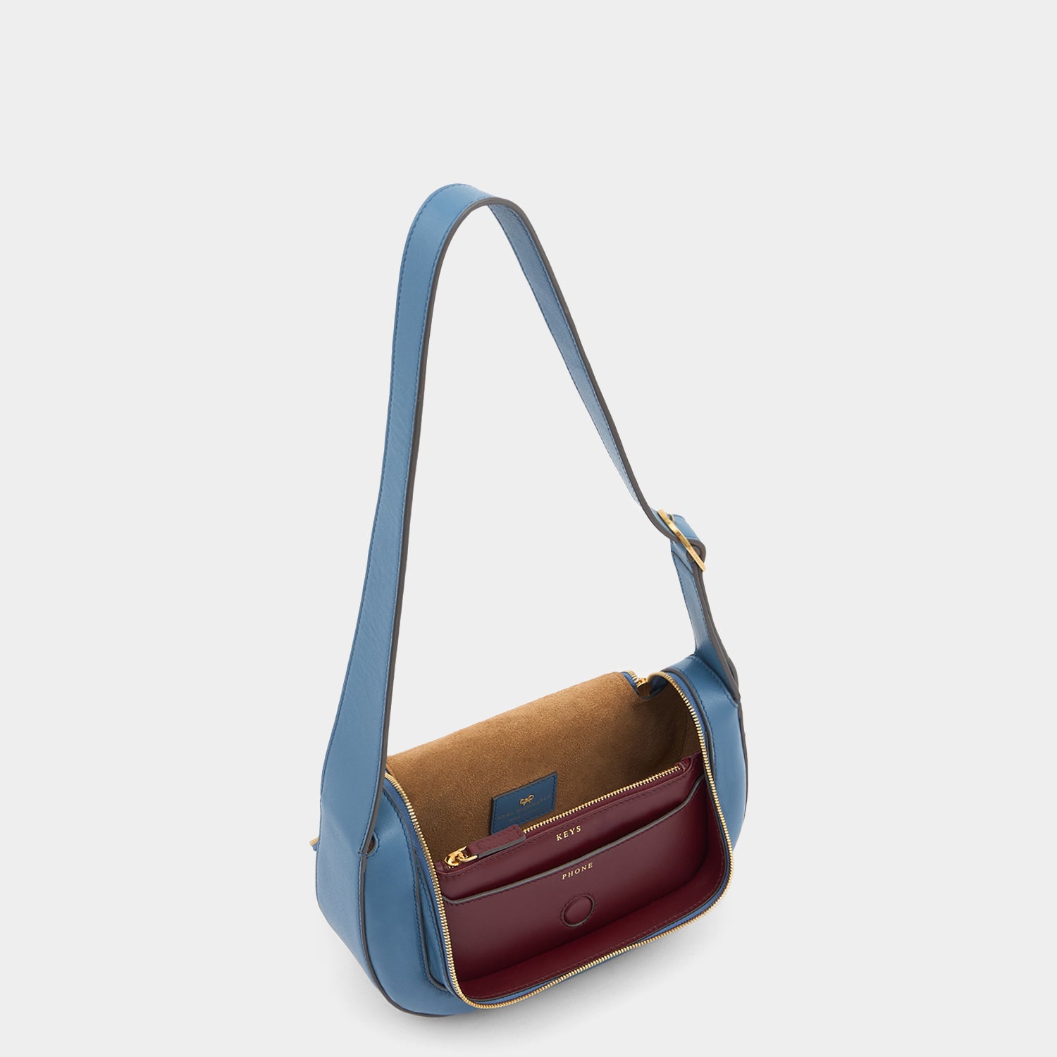 Vere Small Cross-body -

          
            Calf Leather in Bluebird -
          

          Anya Hindmarch UK
